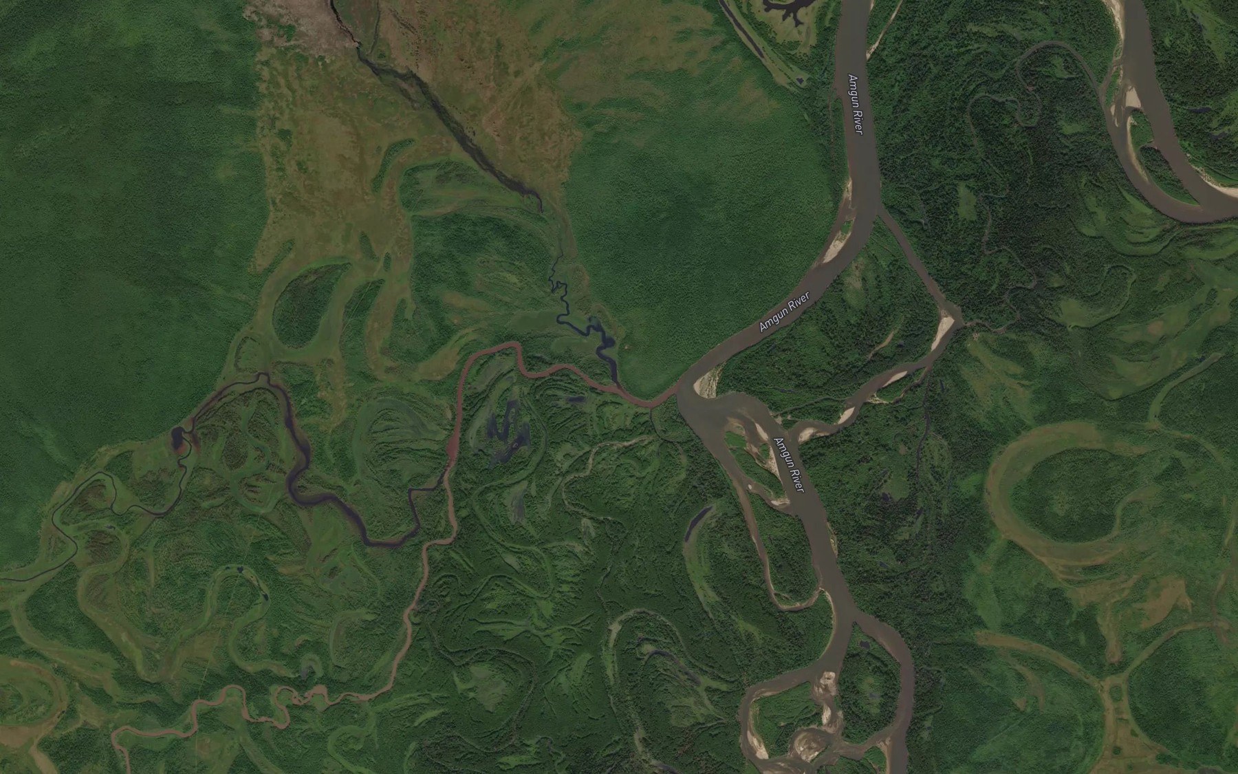 Satellite map of the Guakitkan