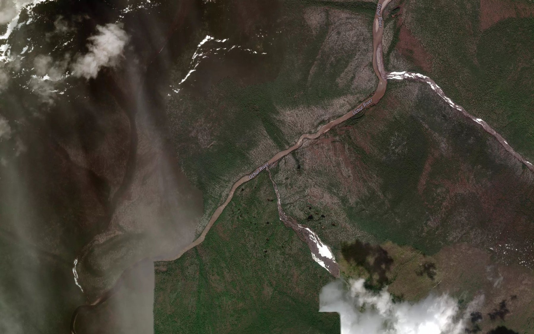 Satellite map of the Kuraykanda