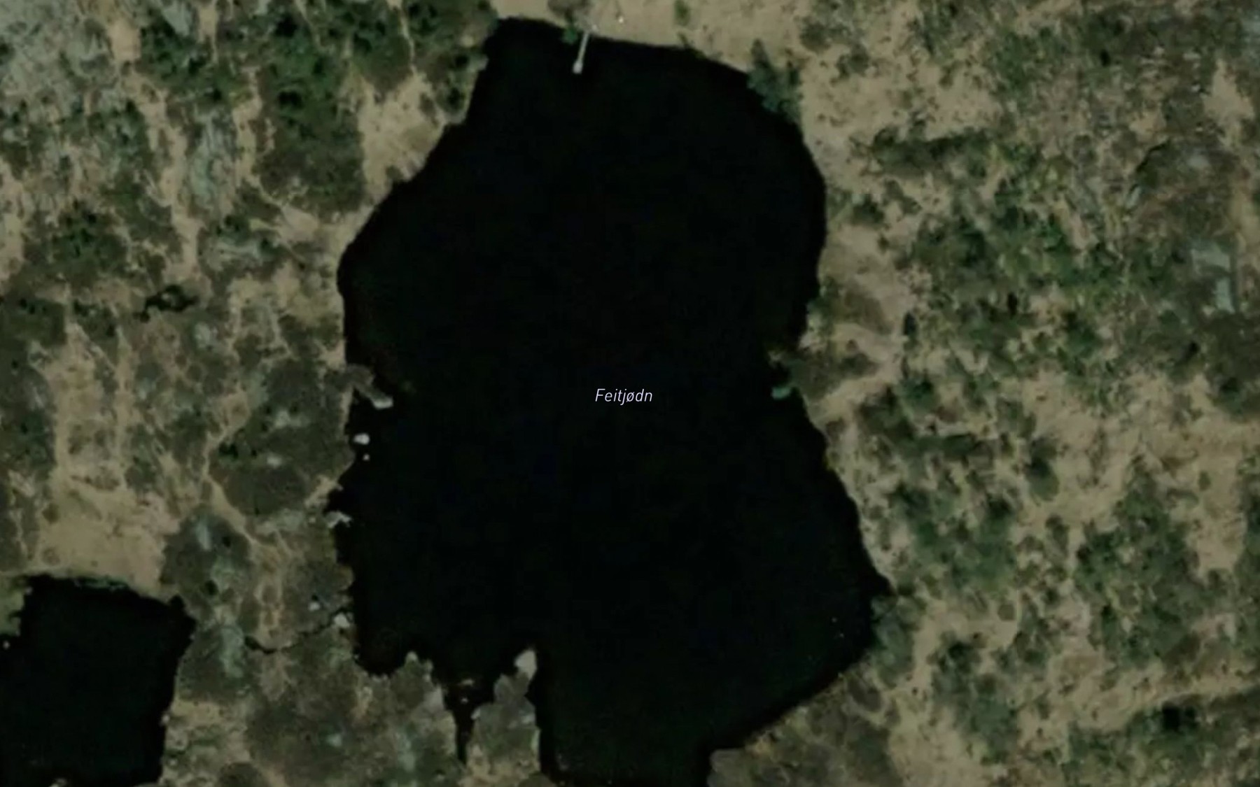 Satellite map of the Feitjodn