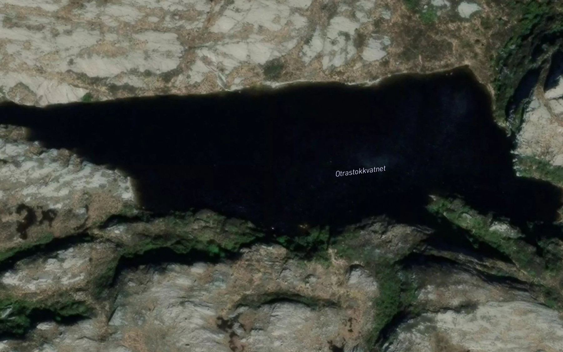 Satellite map of the Otrastokkvatnet