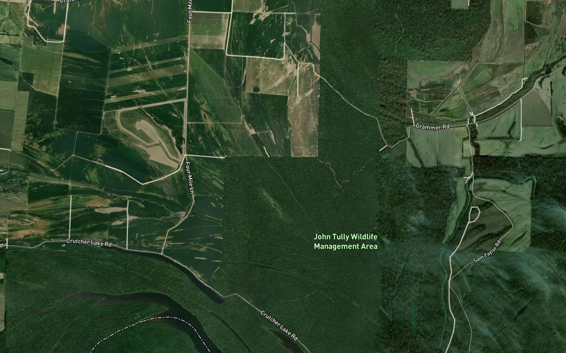 Satellite map of the Whale Pond