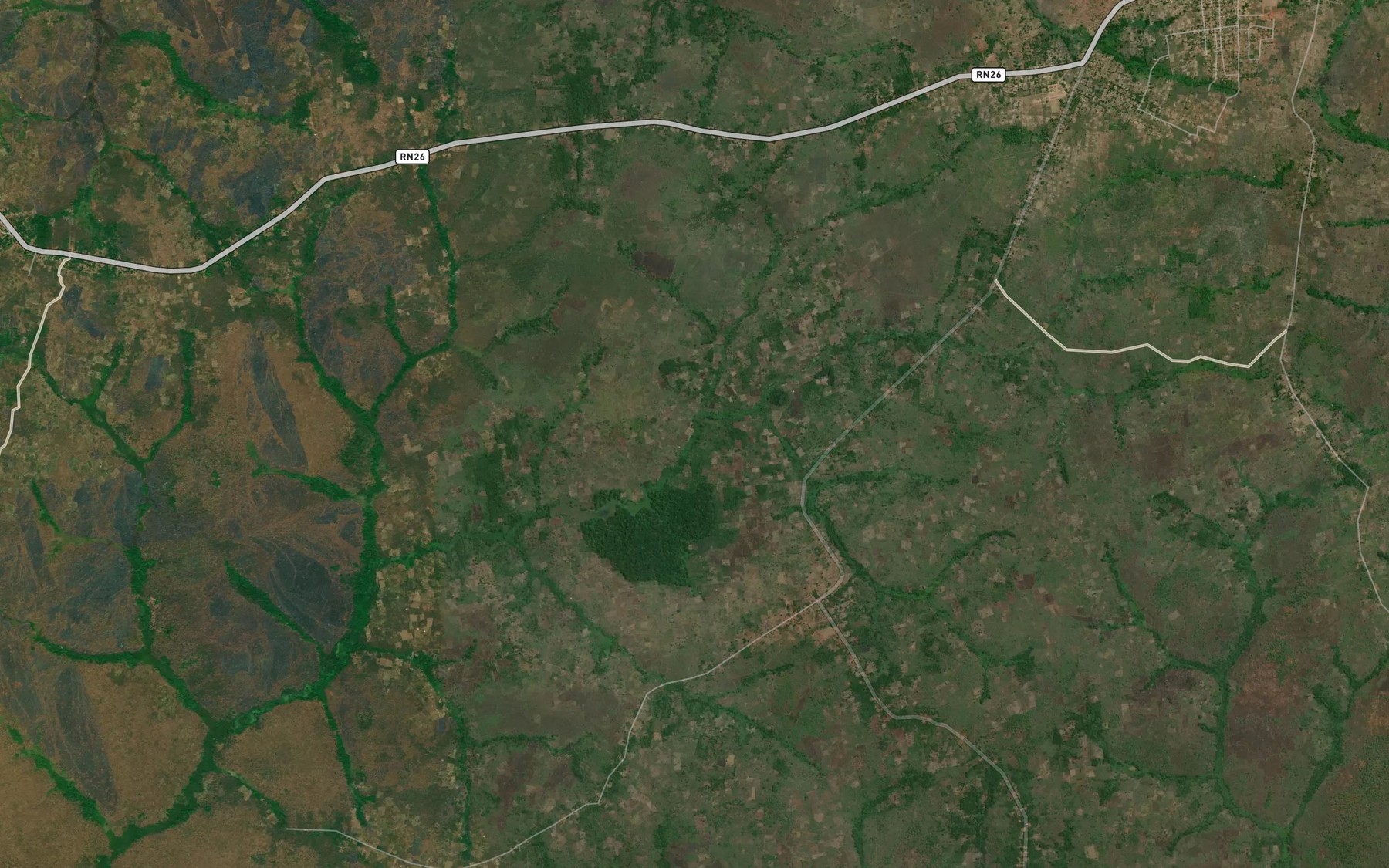 Satellite map of the Dratsiko