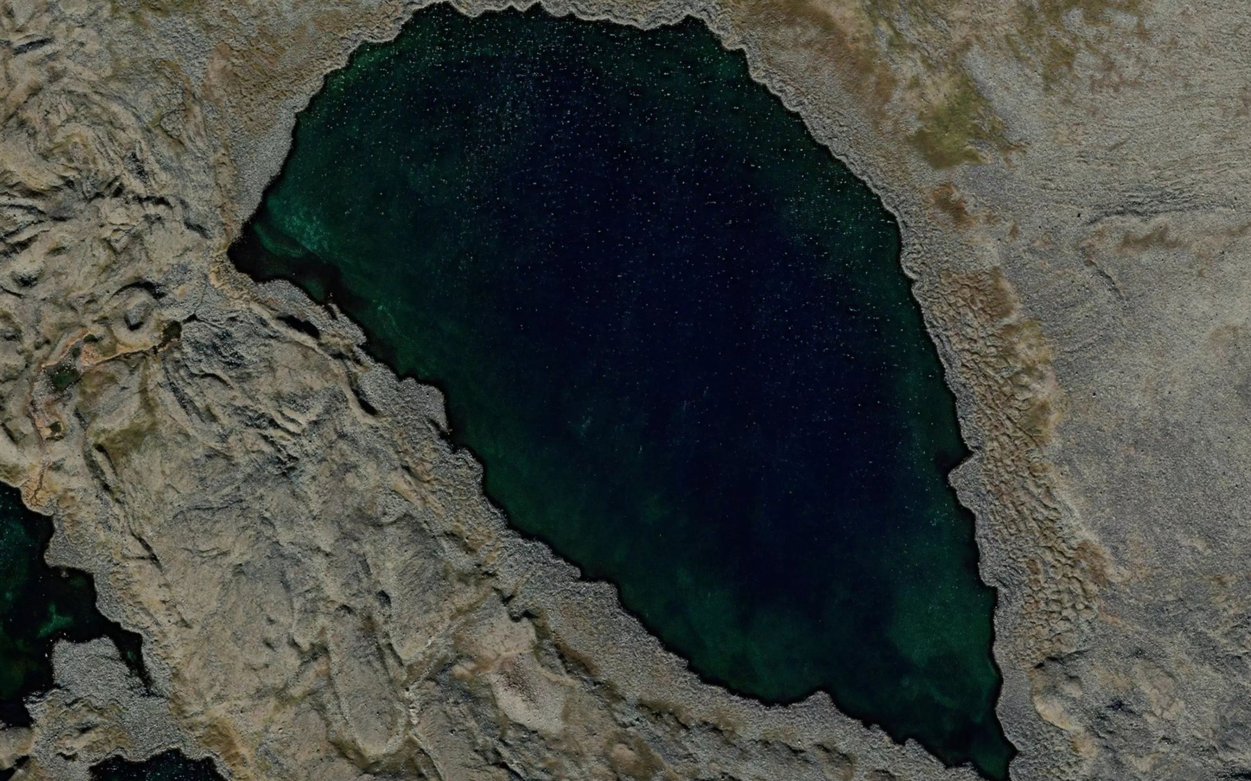 Satellite map of the Duolbarassajavri