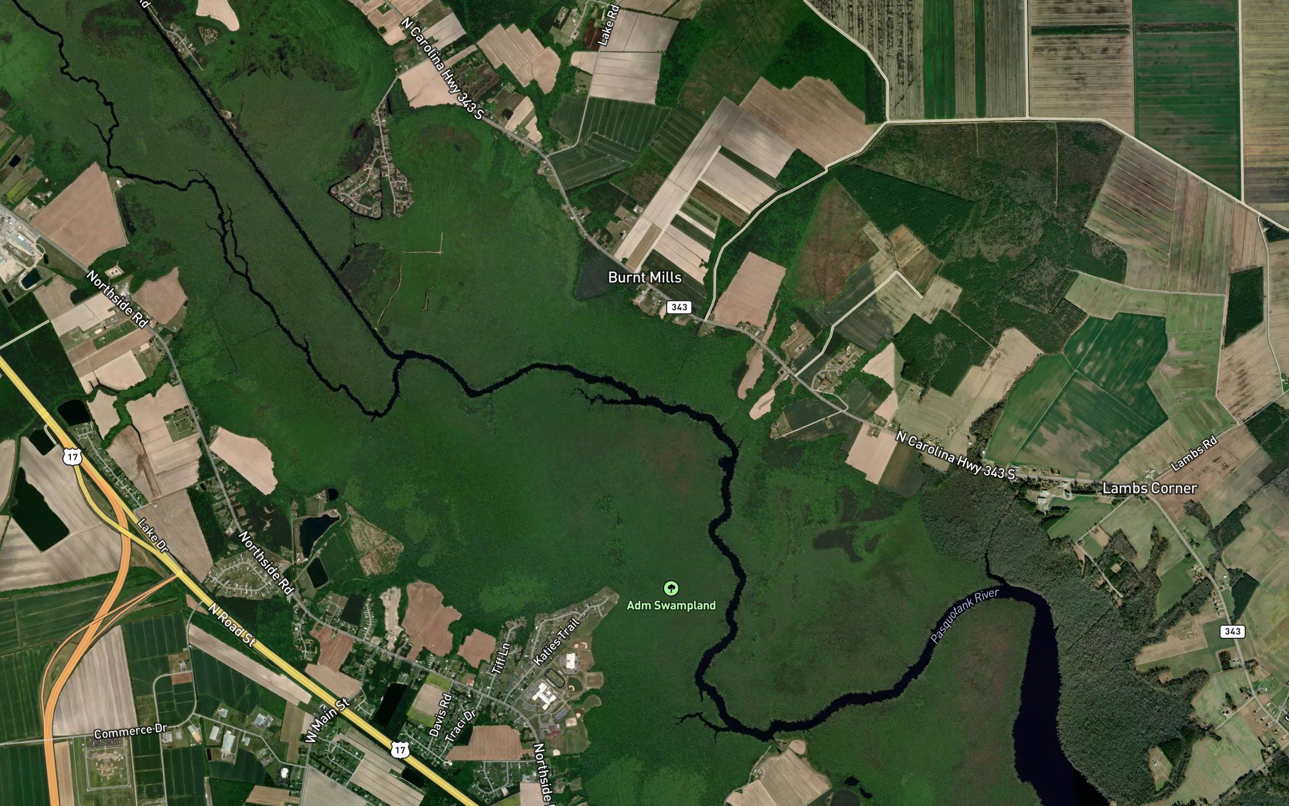 Joes Island Creek