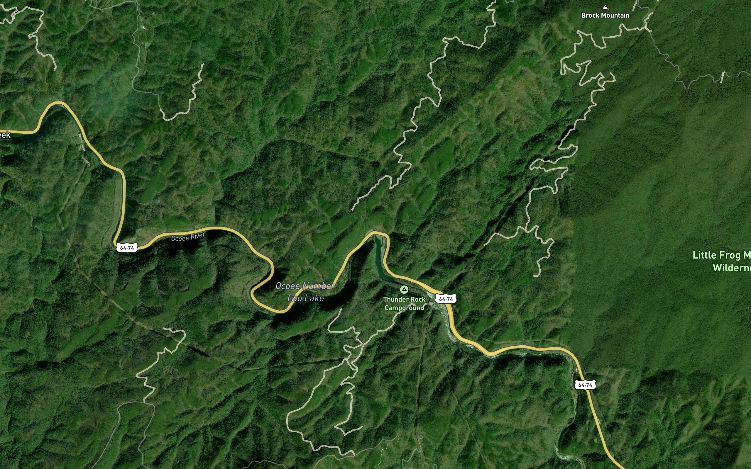 Ocoee Number Two Lake