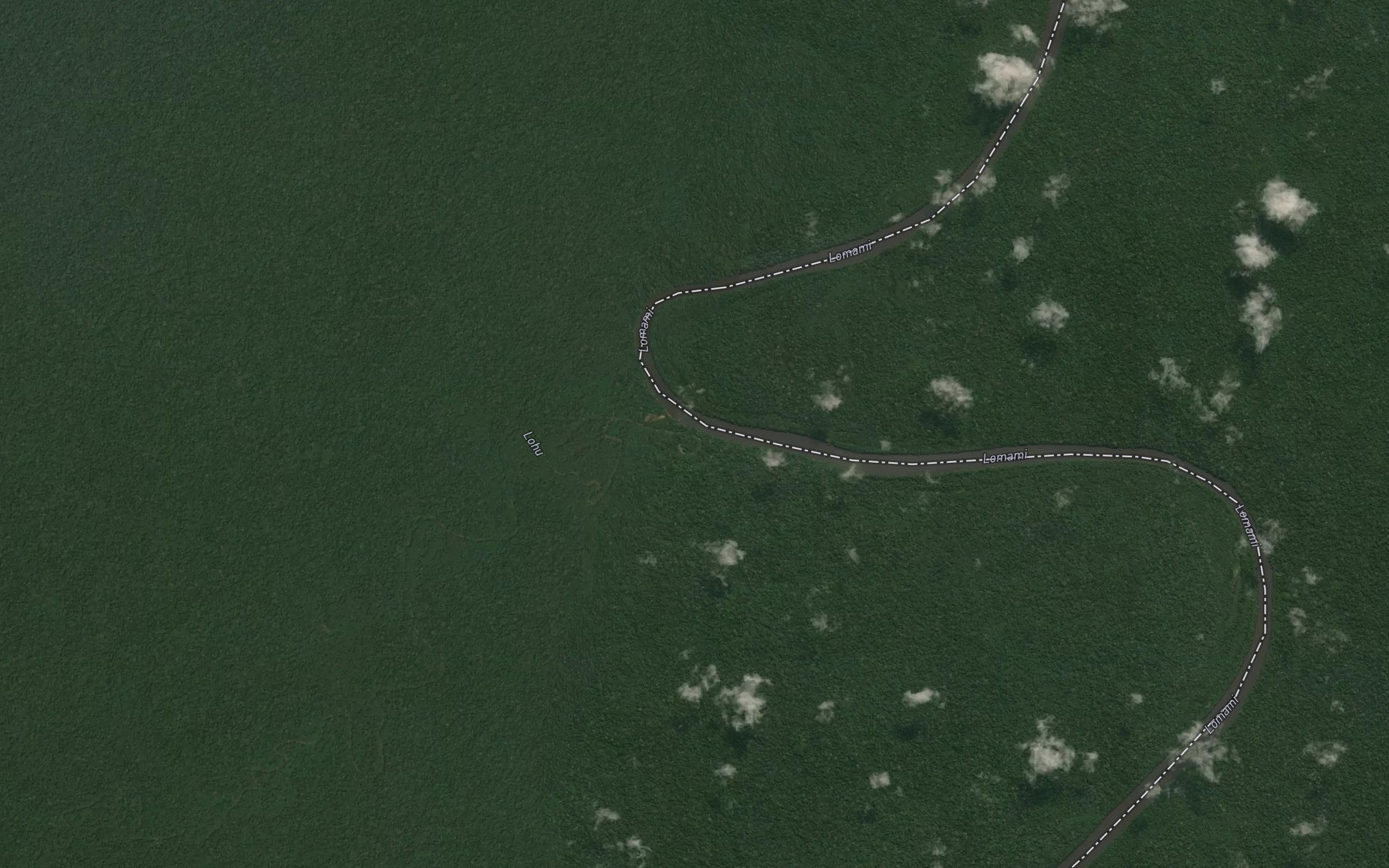 Satellite map of the Wuhu