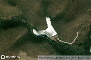 Satellite map of the Clearfield Reservoir