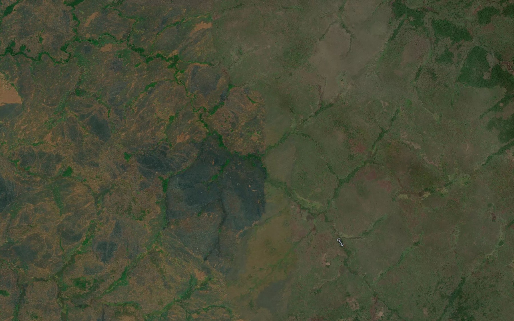 Satellite map of the Tsakiwa