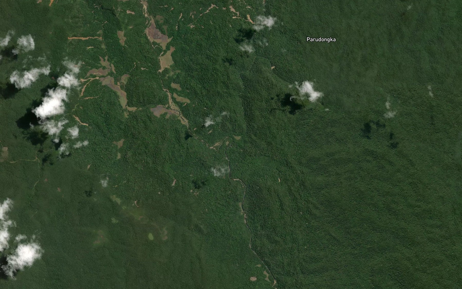 Satellite map of the La Mopute Tengah