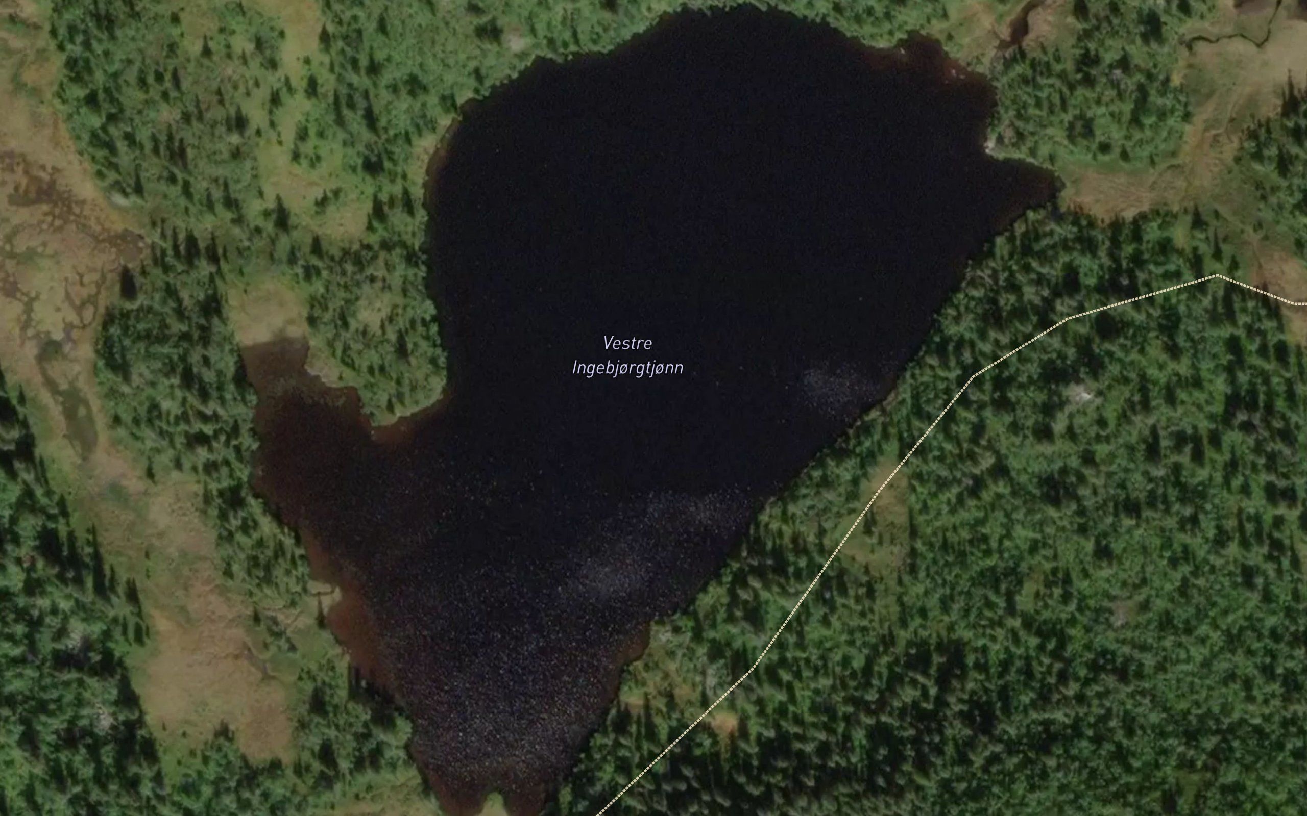Ingeborgtjorni,vestre