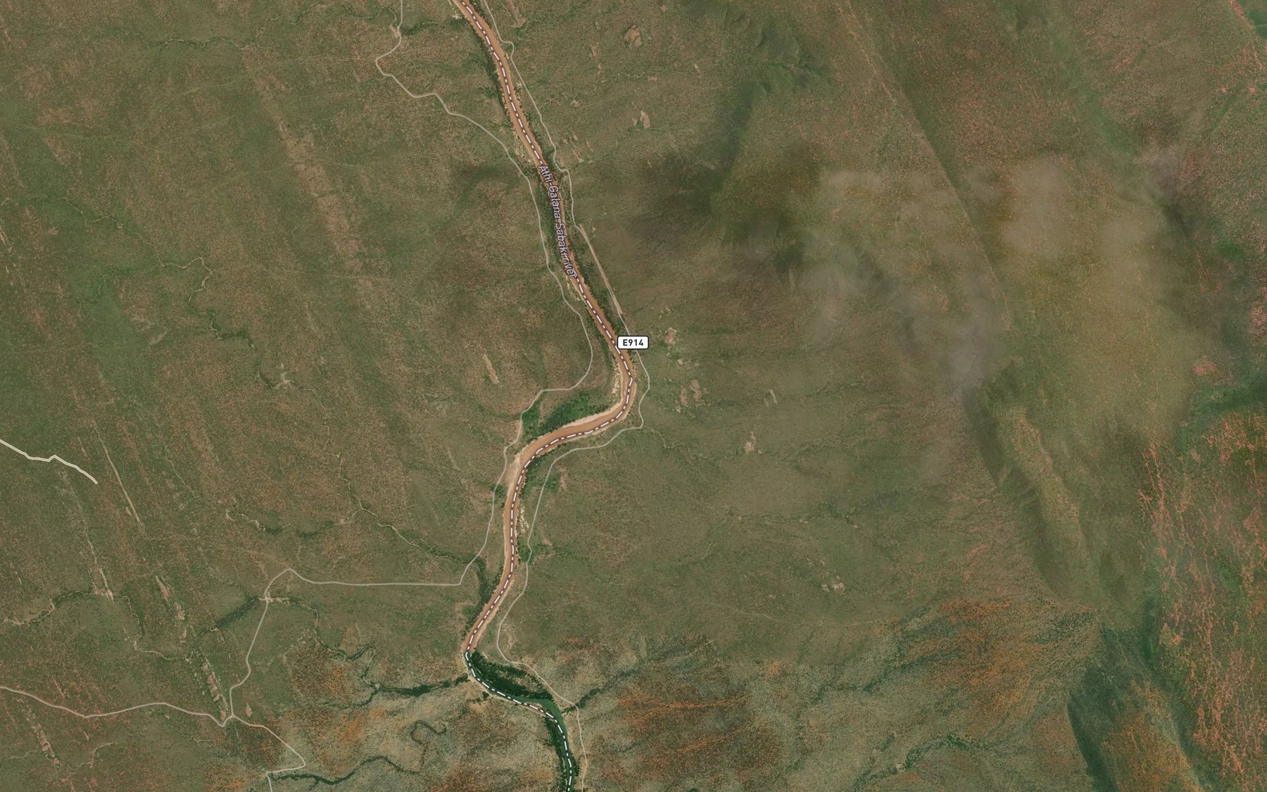 Satellite map of the Rhino Corner