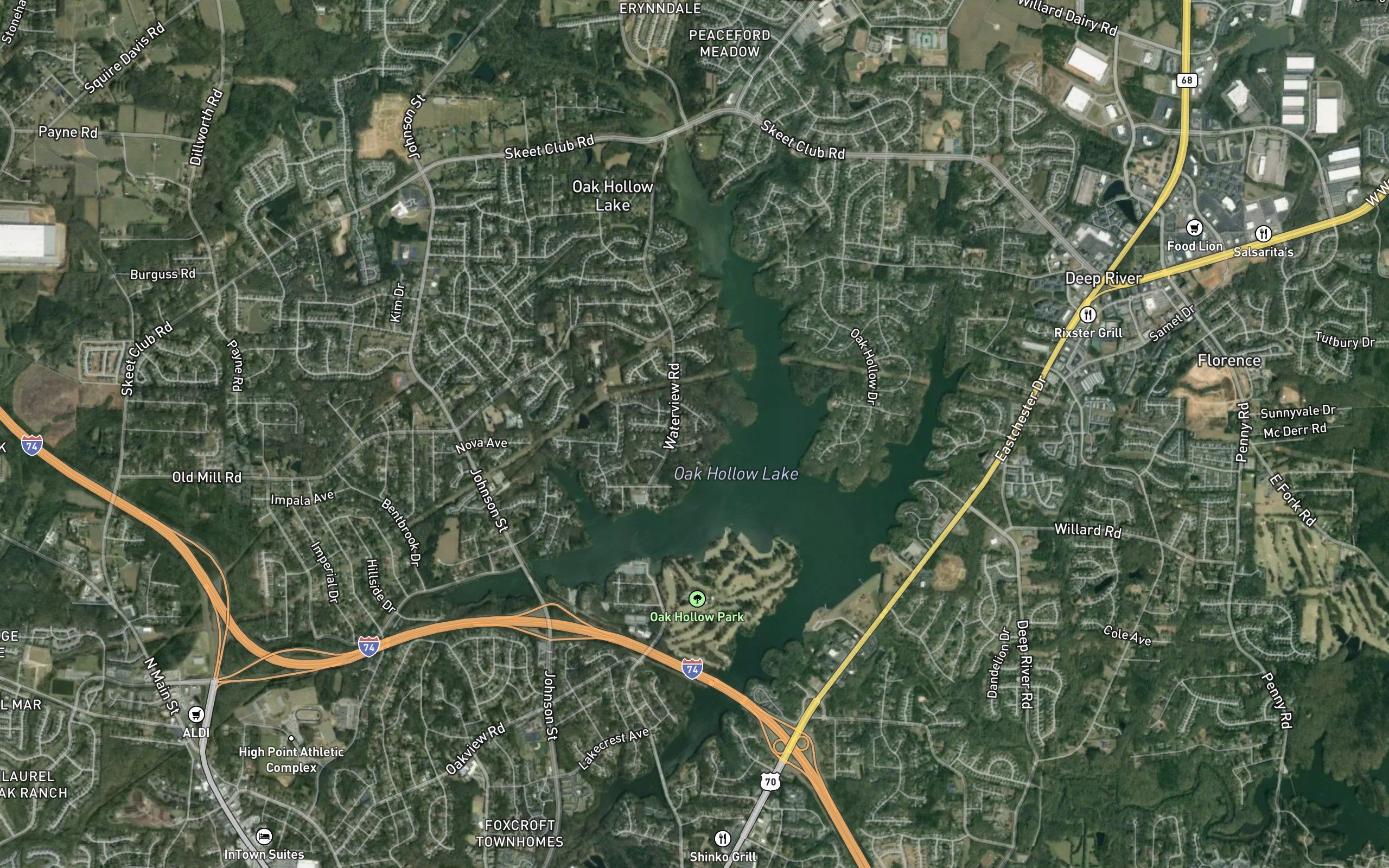 Oak Hollow Lake