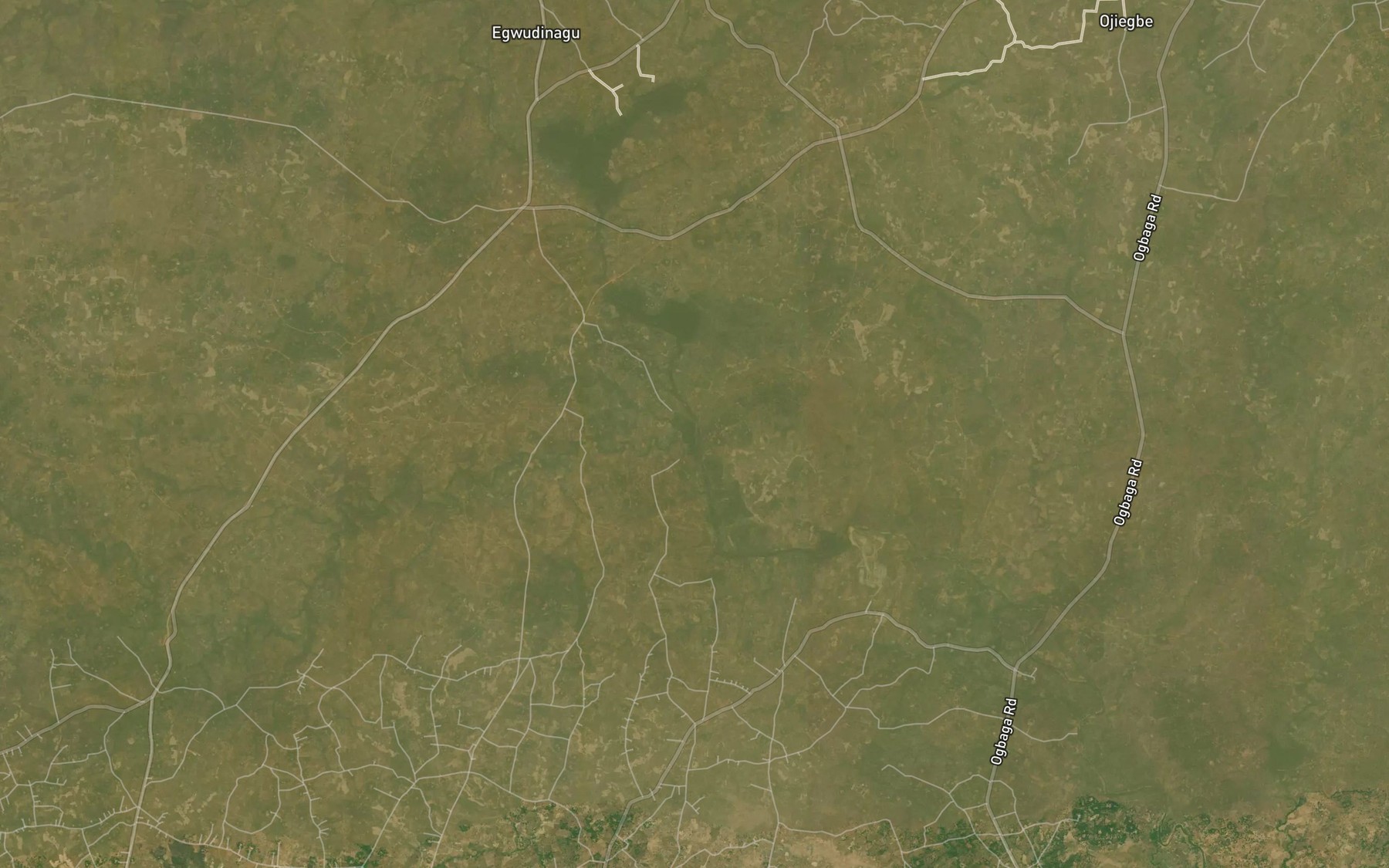 Satellite map of the Ogurube