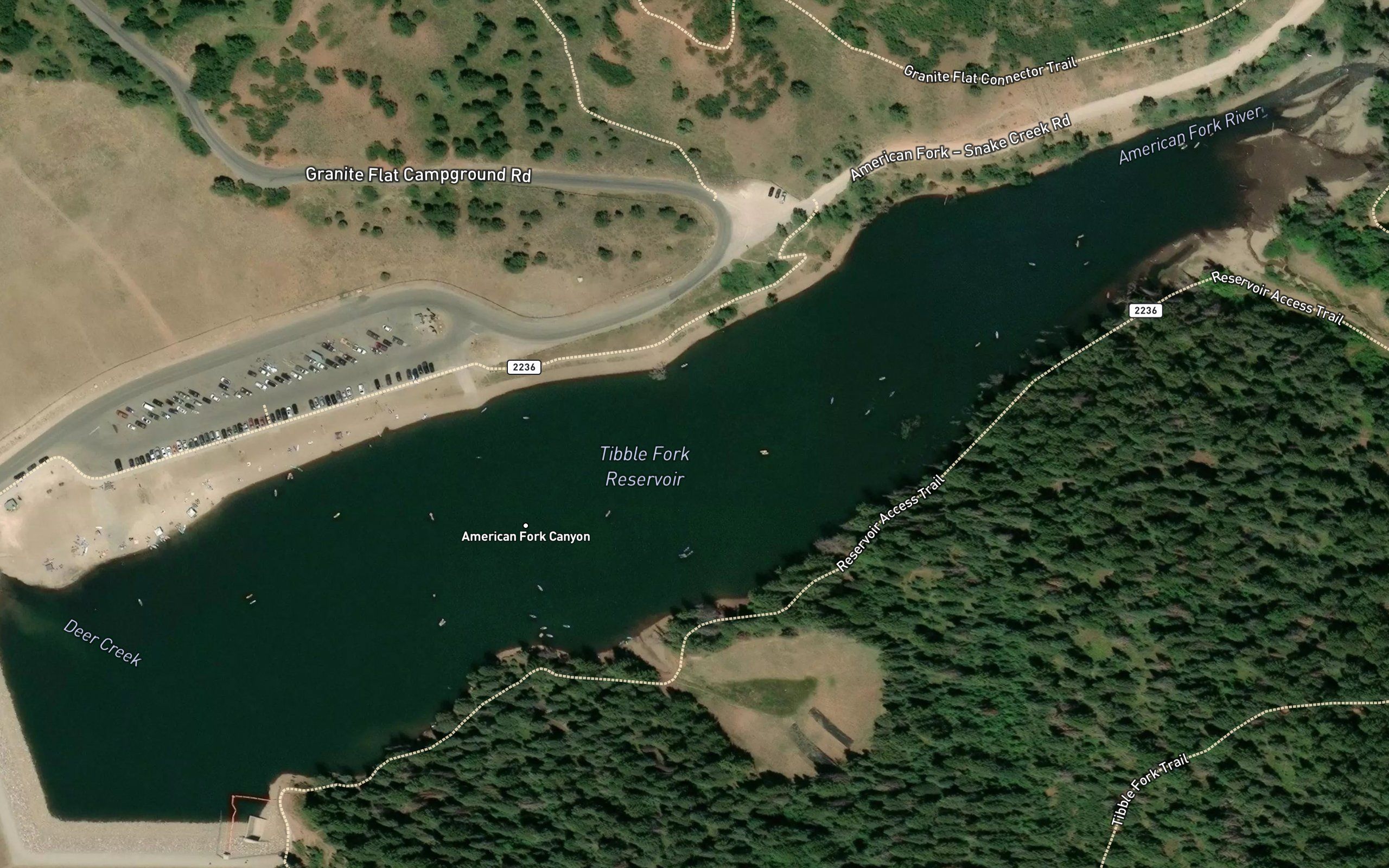 Tibble Fork Reservoir