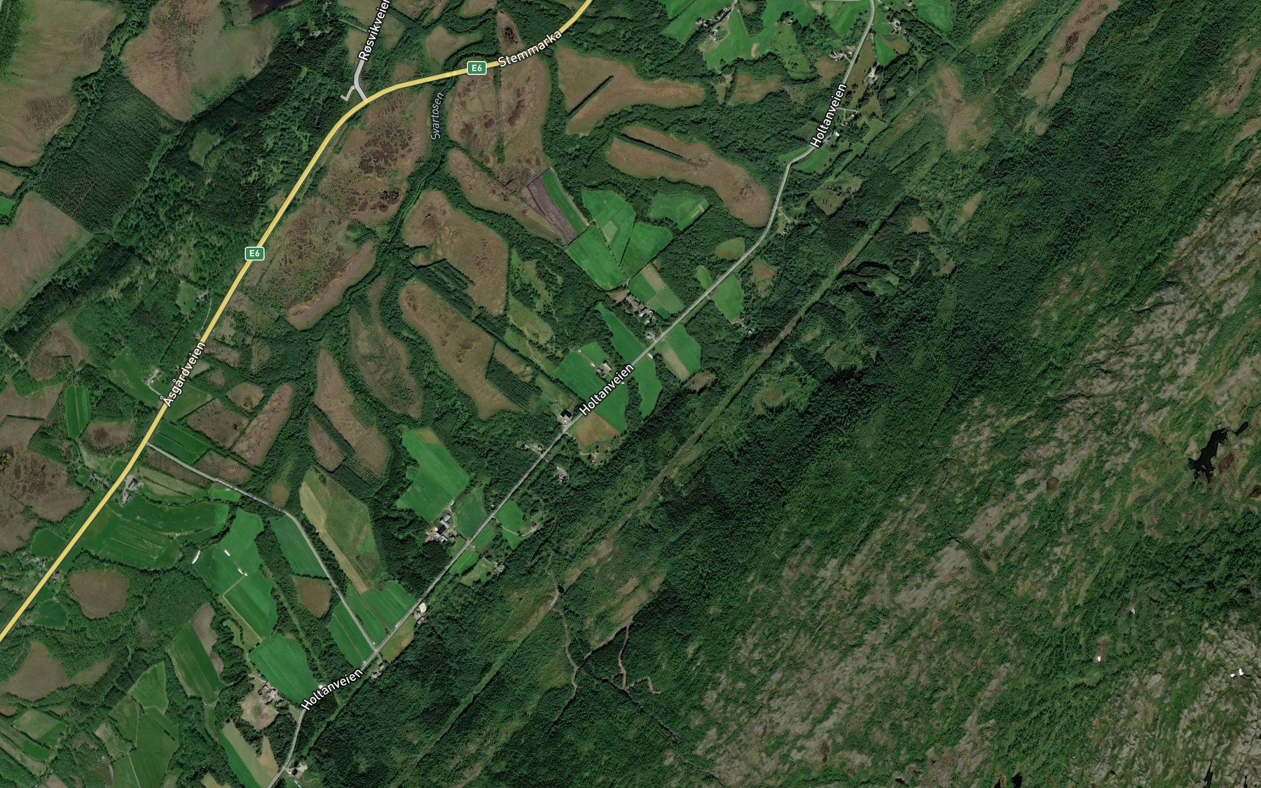 Satellite map of the Joaga
