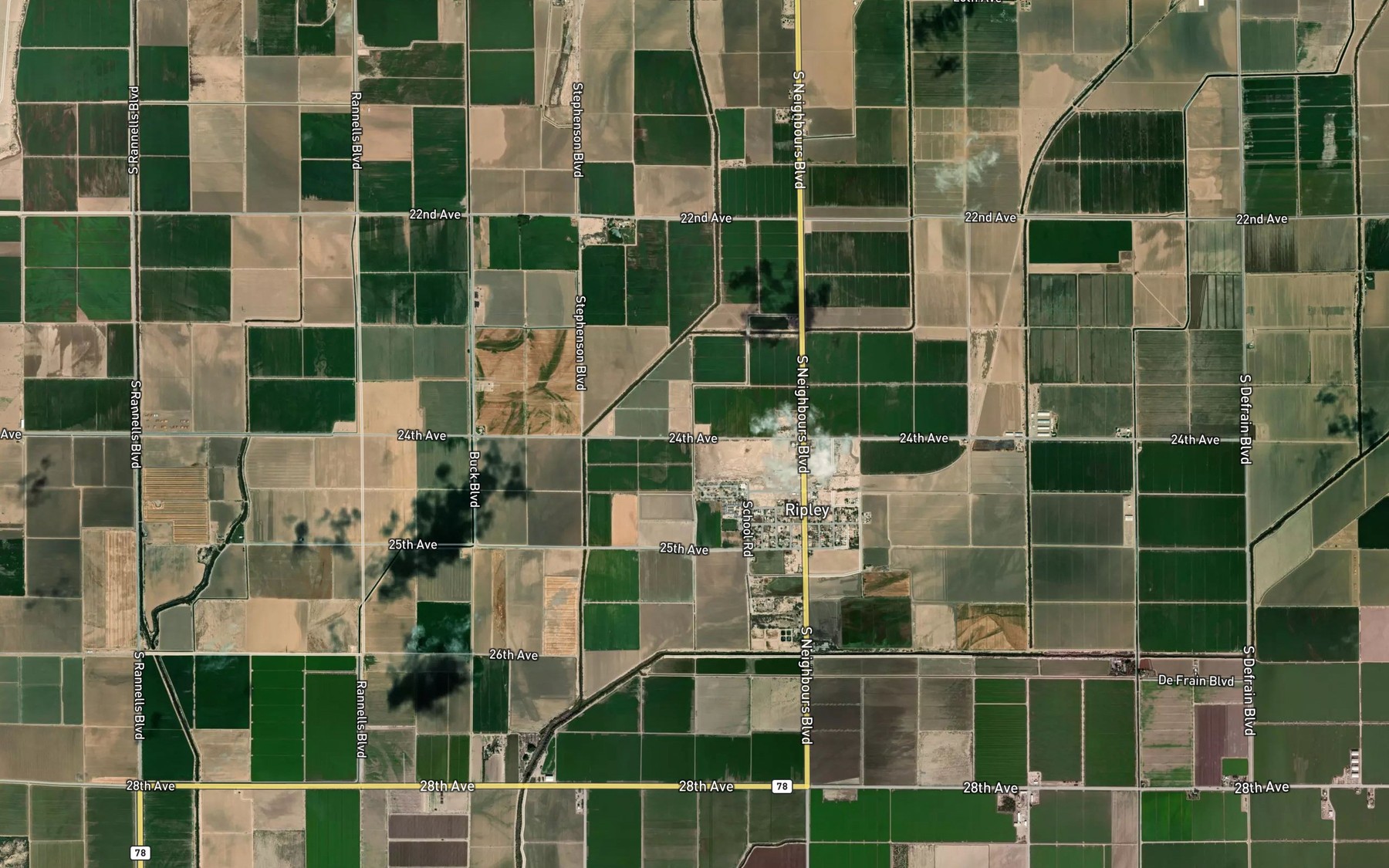 Satellite map of the C-05 Canal