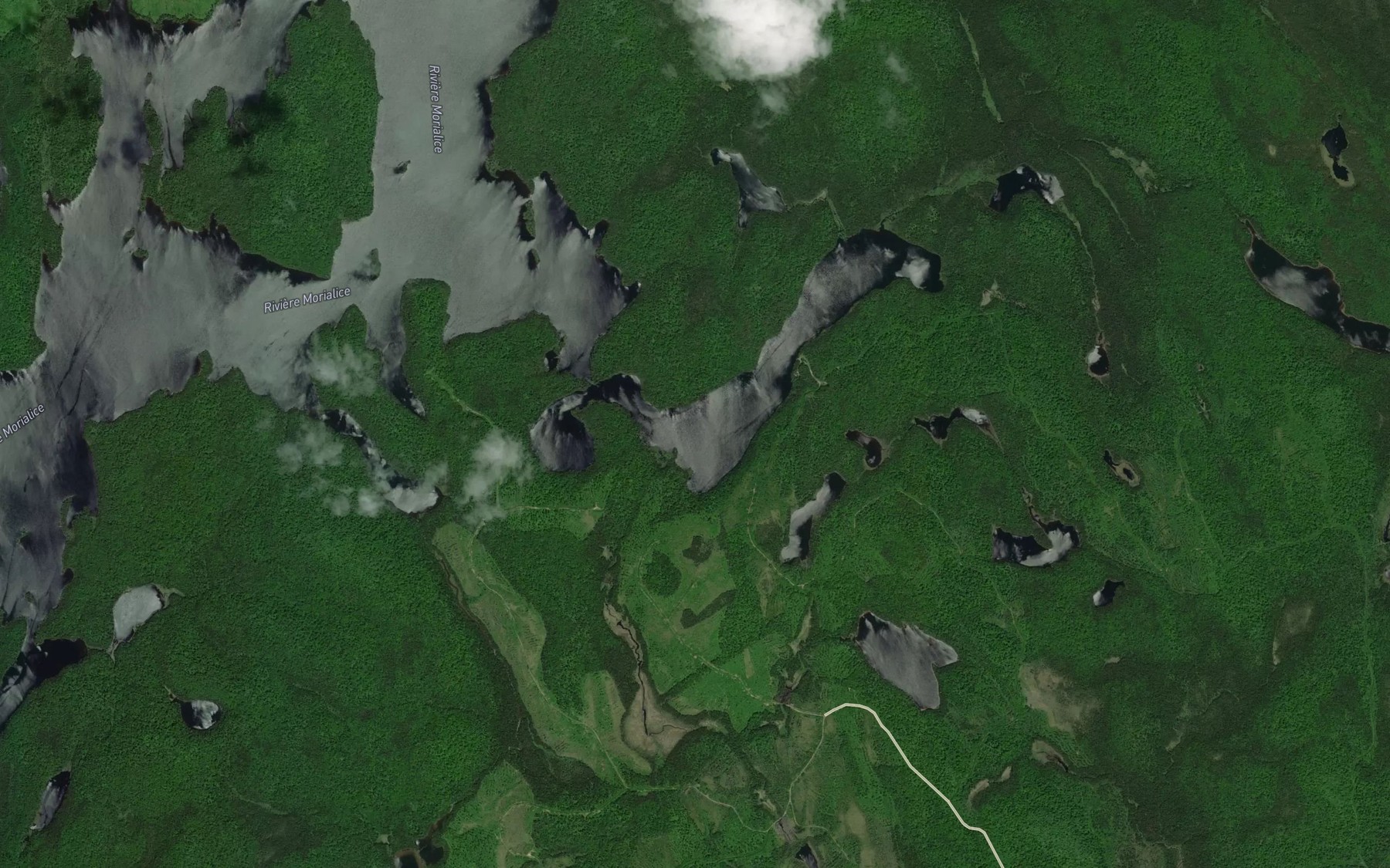 Satellite map of the Baie Otcorpi Kamista