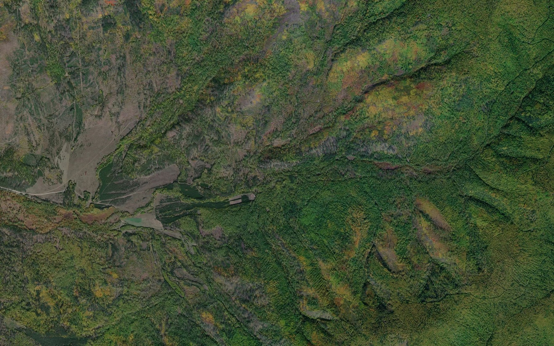 Satellite map of the Pad' Kuytunskaya Vershina