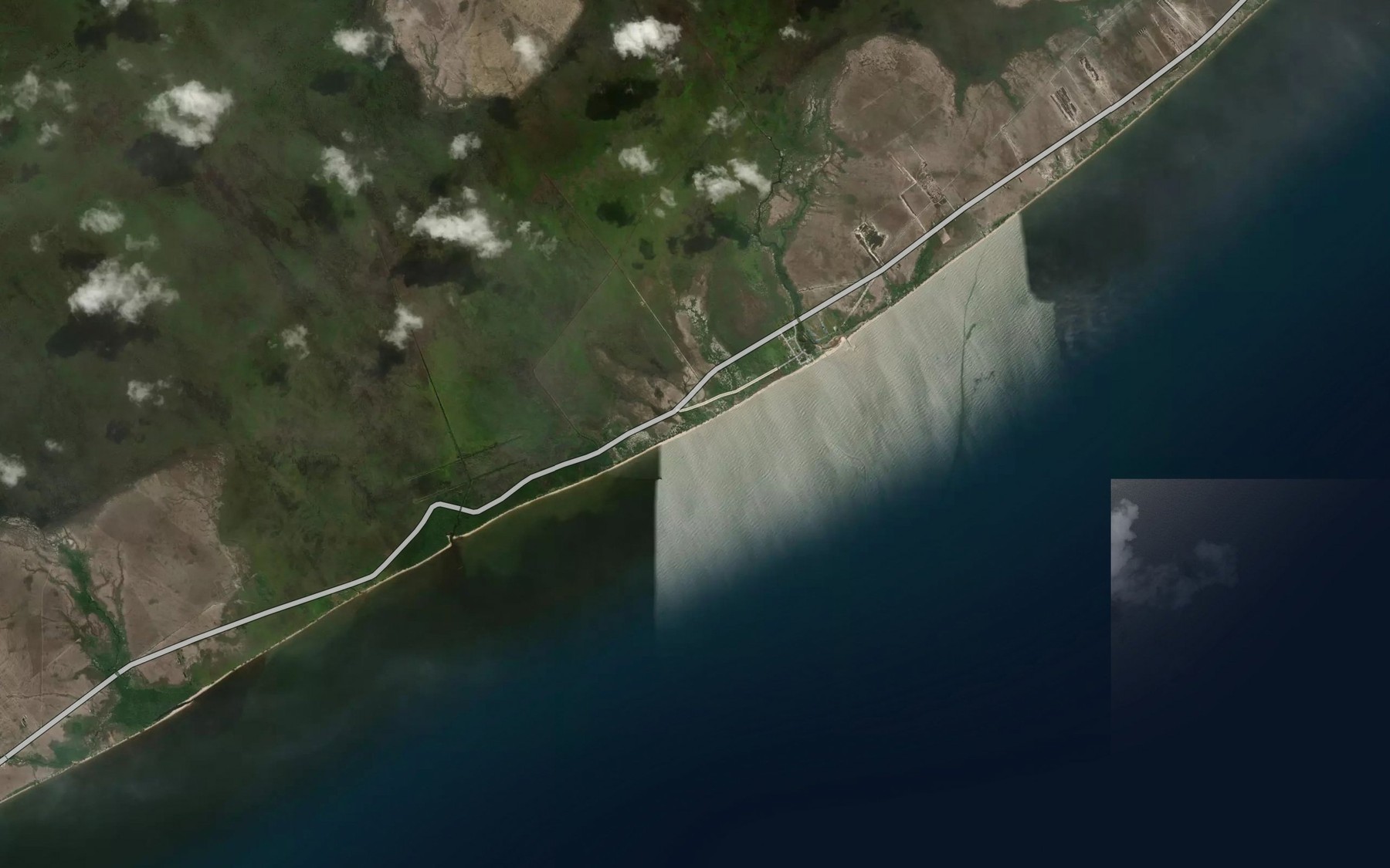 Satellite map of the Sungai Batutiga