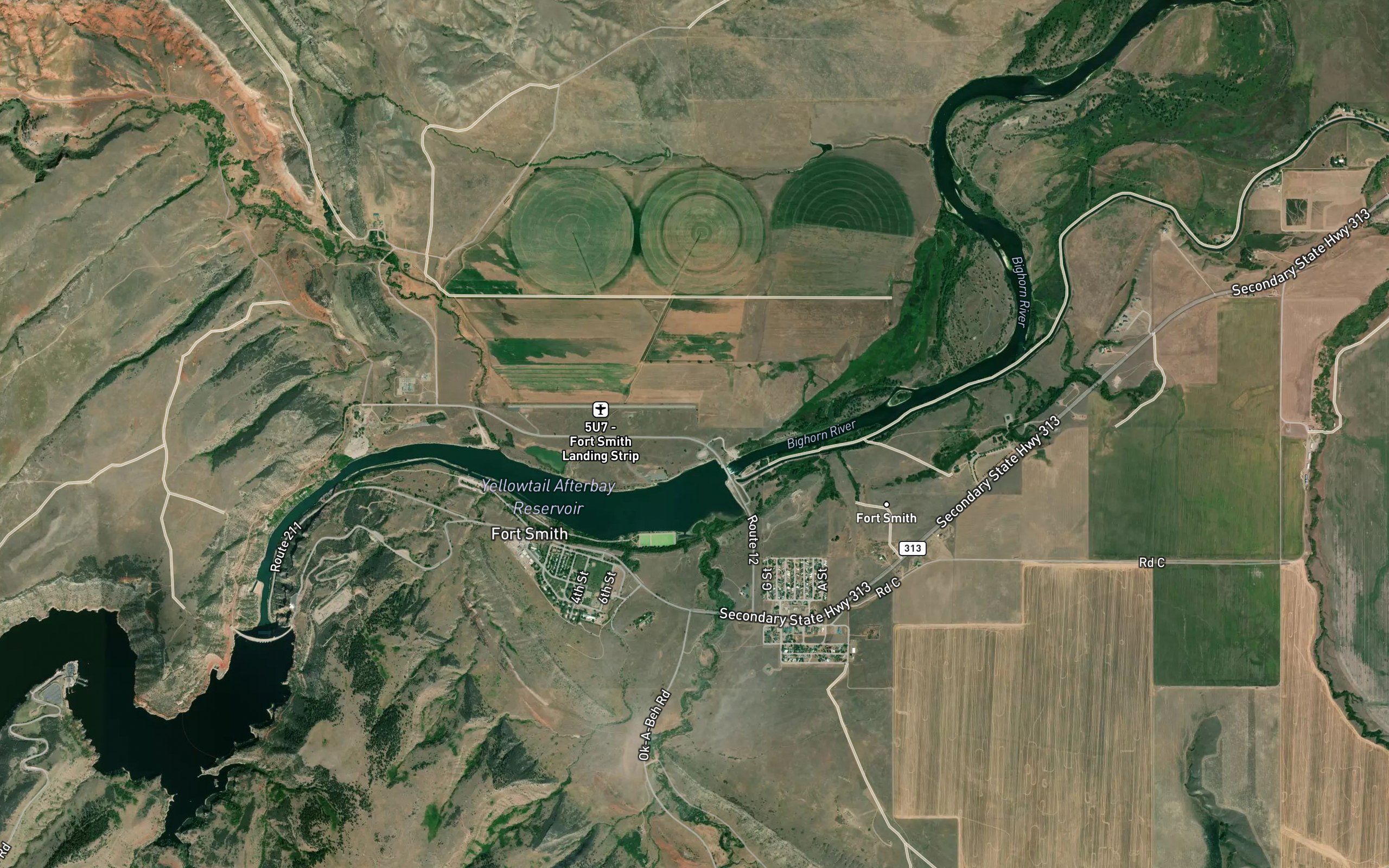 Yellowtail Afterbay Reservoir