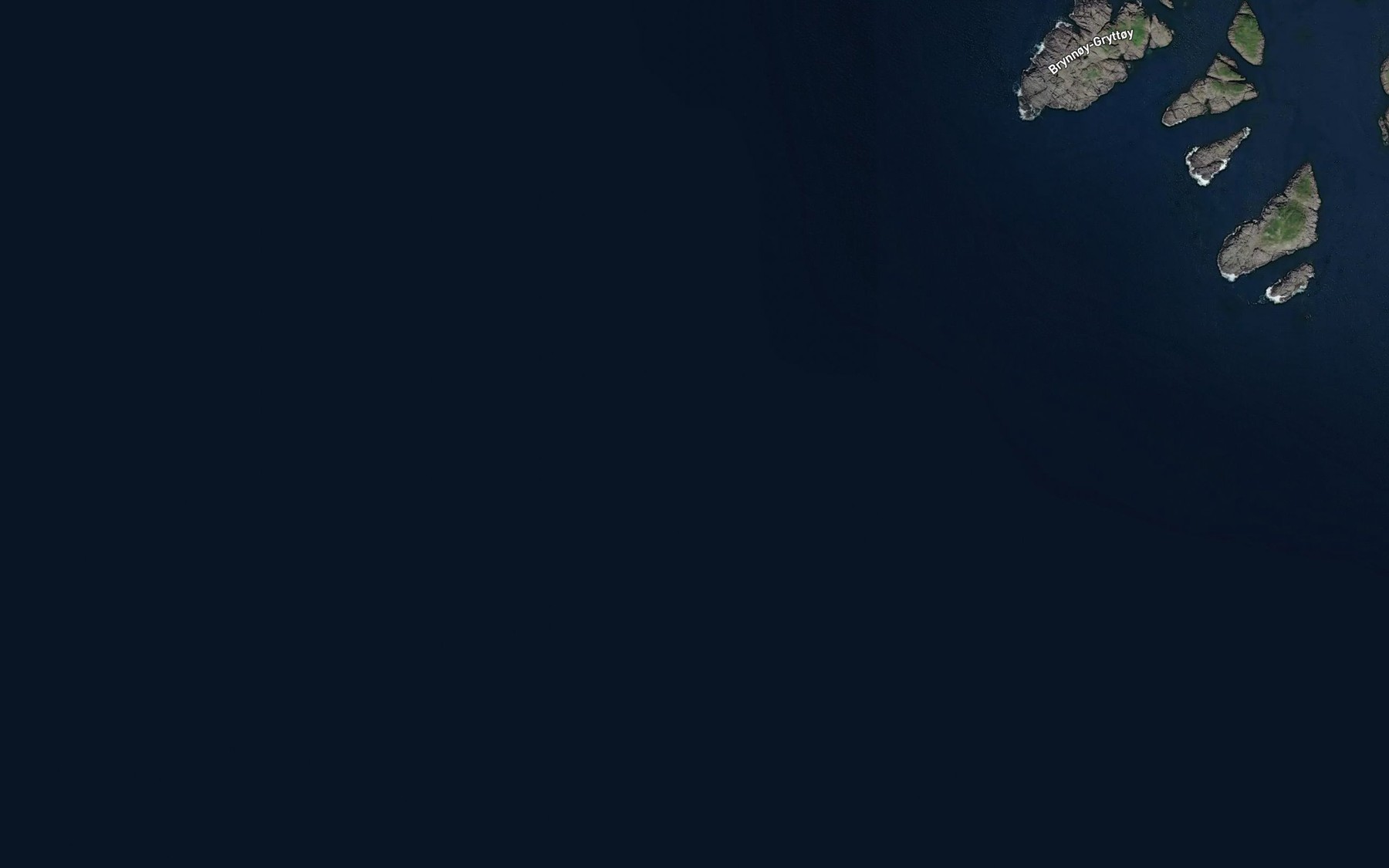Satellite map of the Storbaen