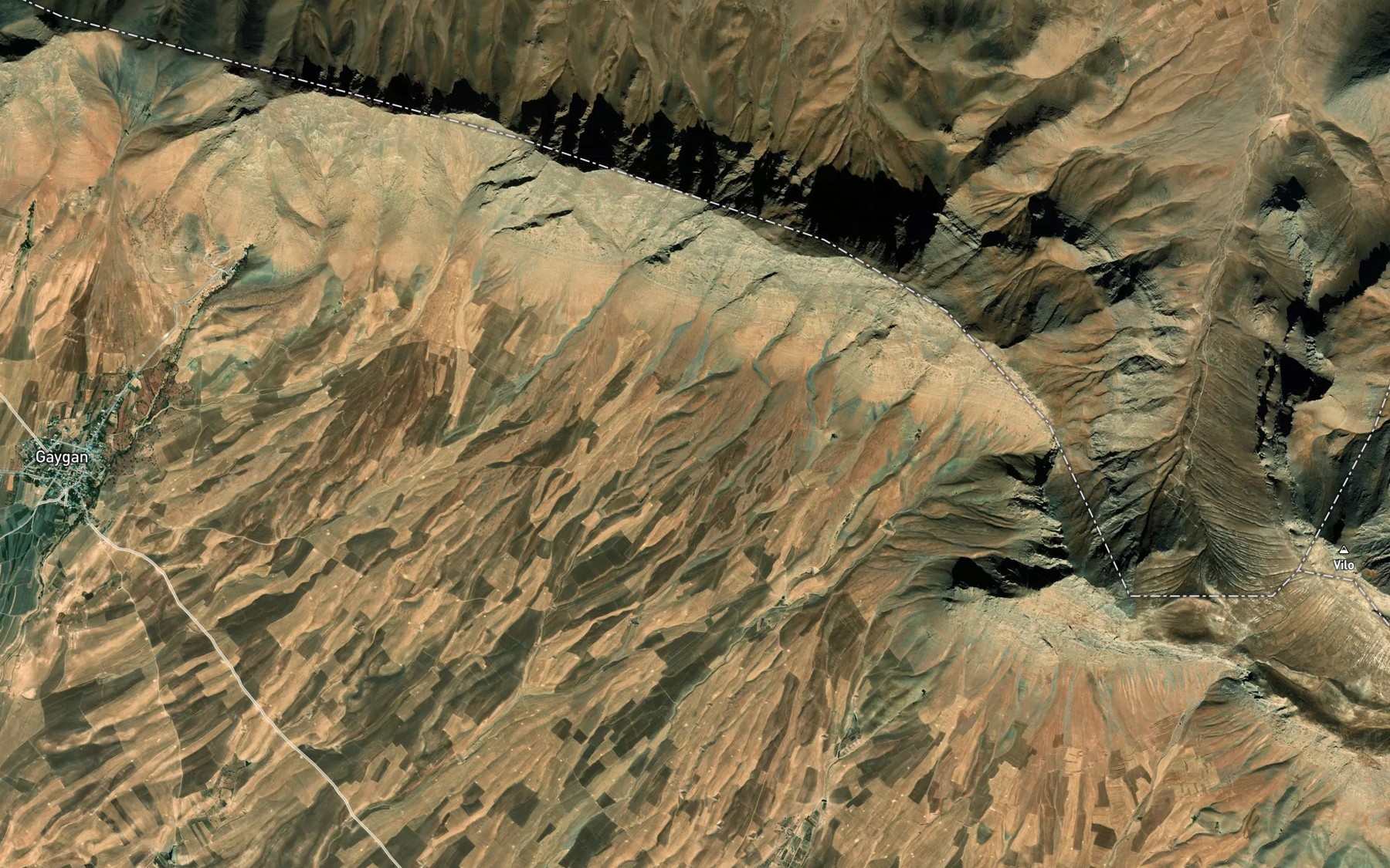 Satellite map of the Cheshmeh-ye Kordabad