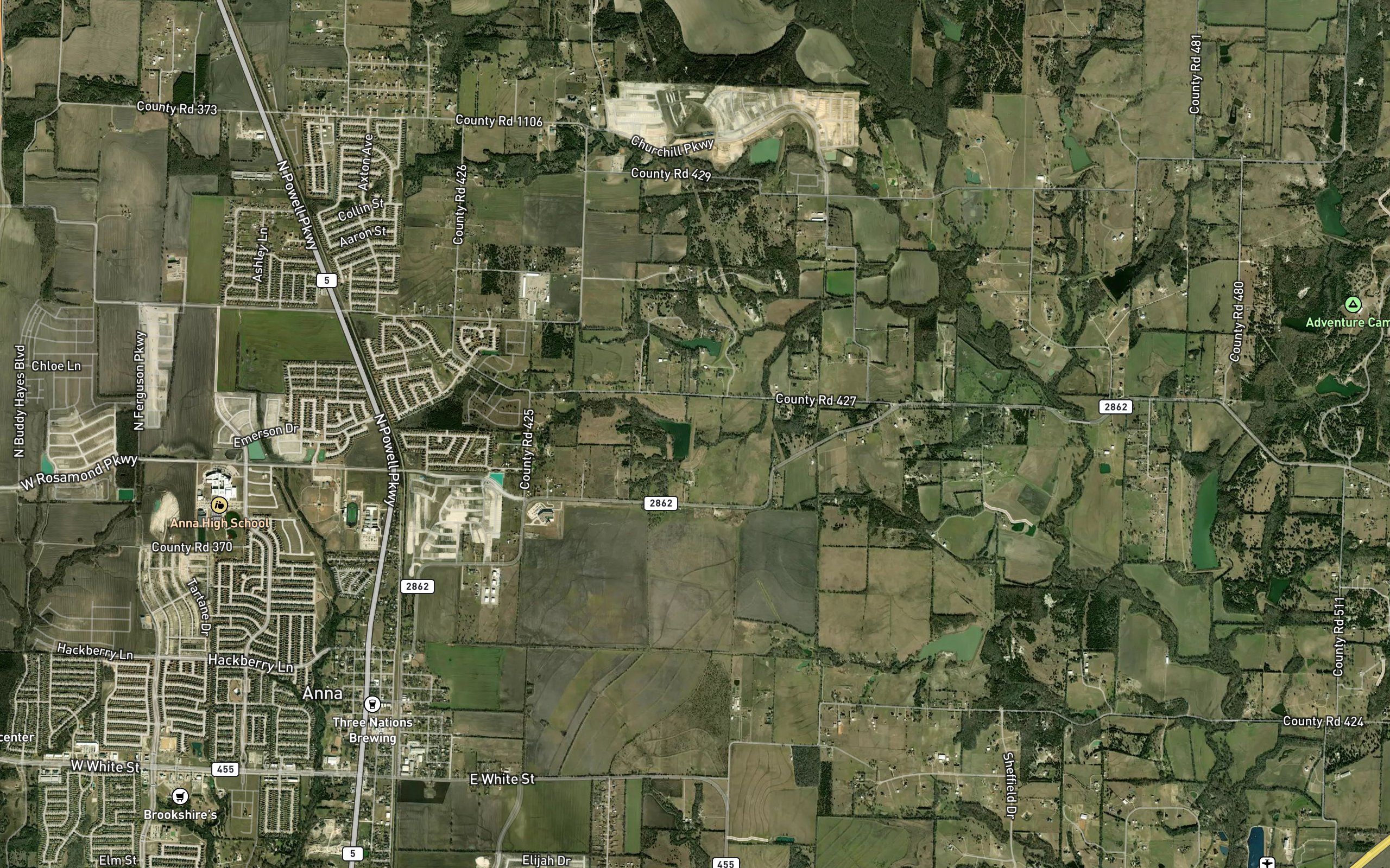 Soil Conservation Service Site 7 Reservoir