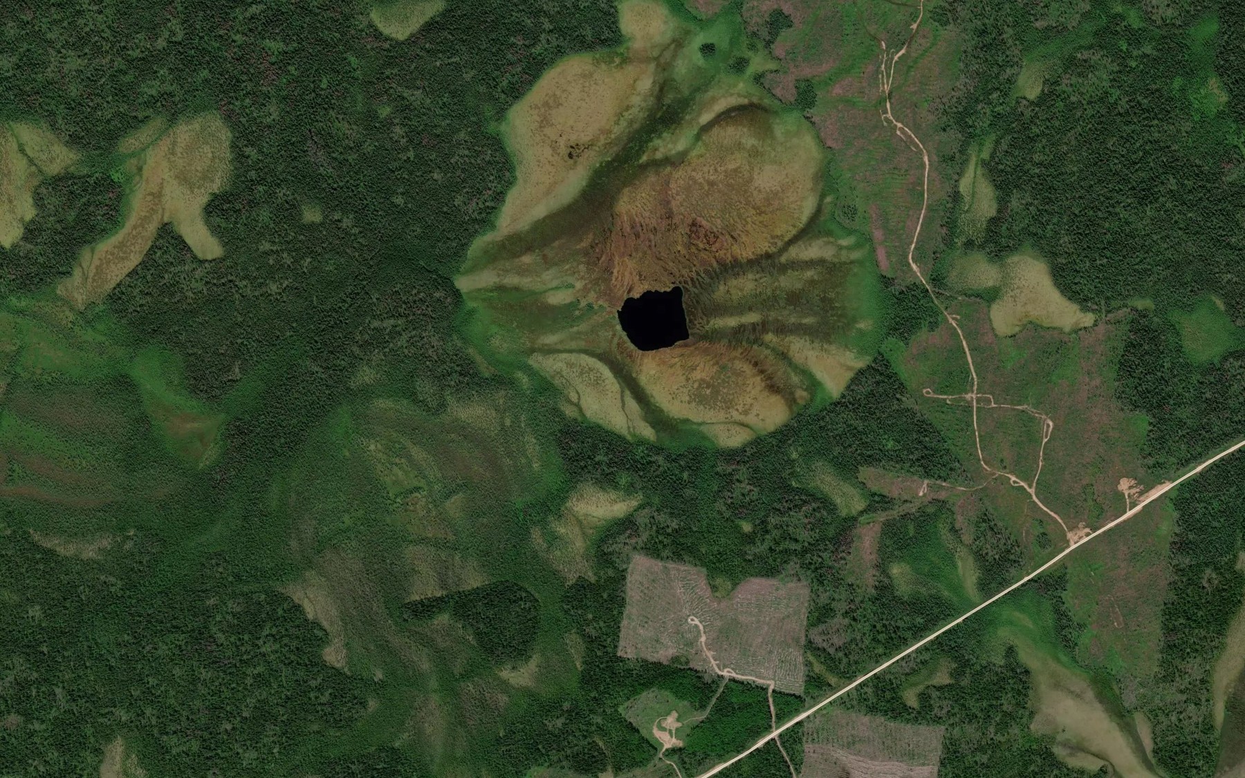 Satellite map of the Ozero Shivreyskoye