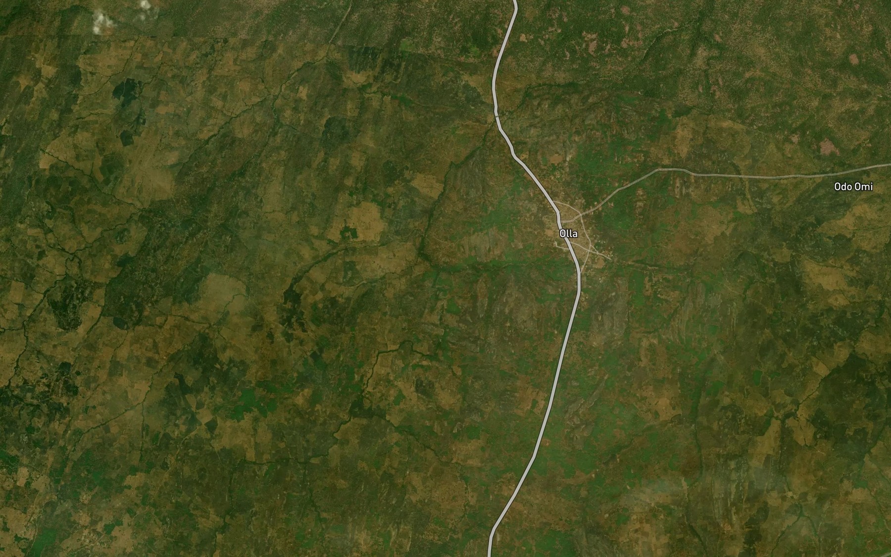 Satellite map of the RiverOlosoro