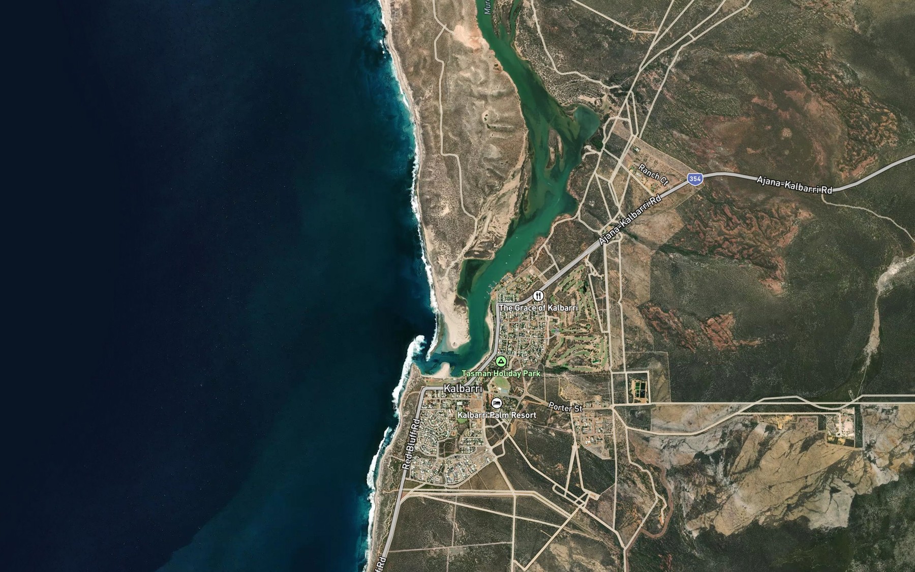 Satellite map of the Spot 3