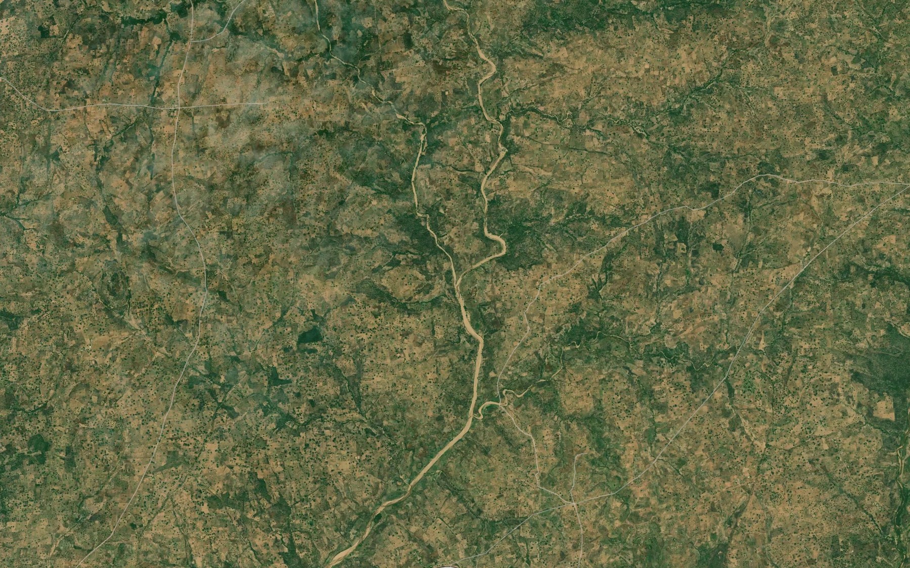Satellite map of the River Kongdass