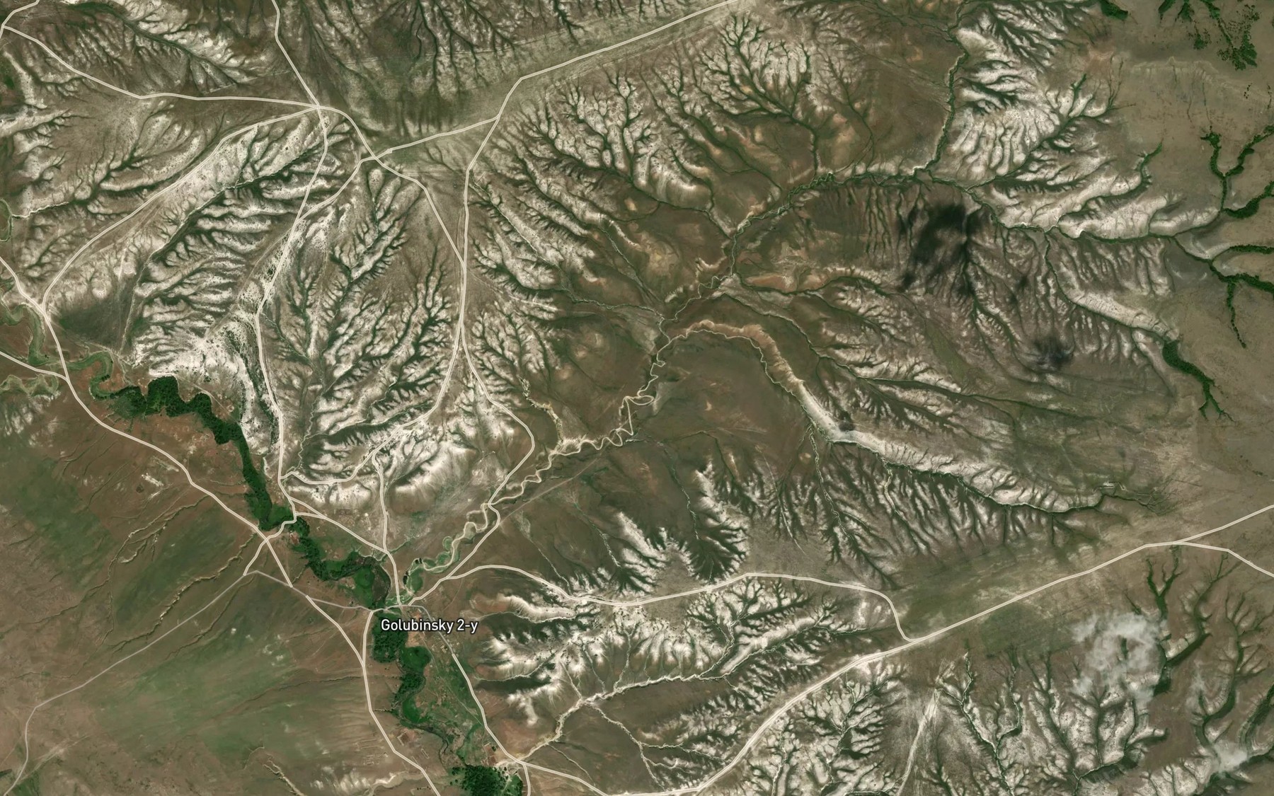 Satellite map of the Balka Kamennyy Proval