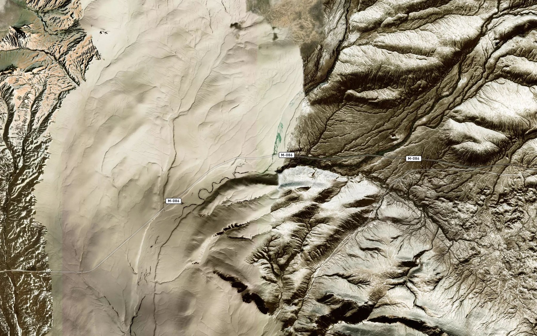 Satellite map of the Balykty
