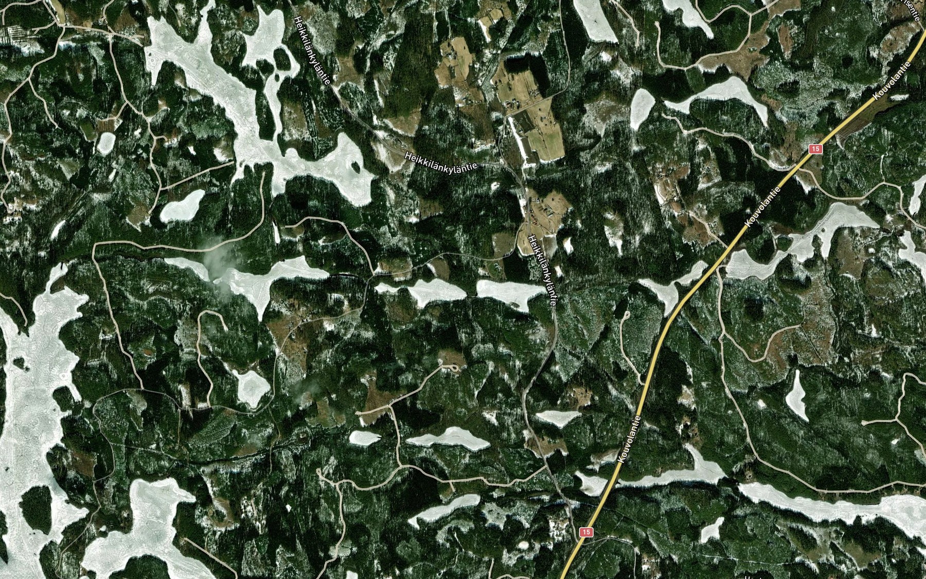 Satellite map of the Suuri Matkuslampi