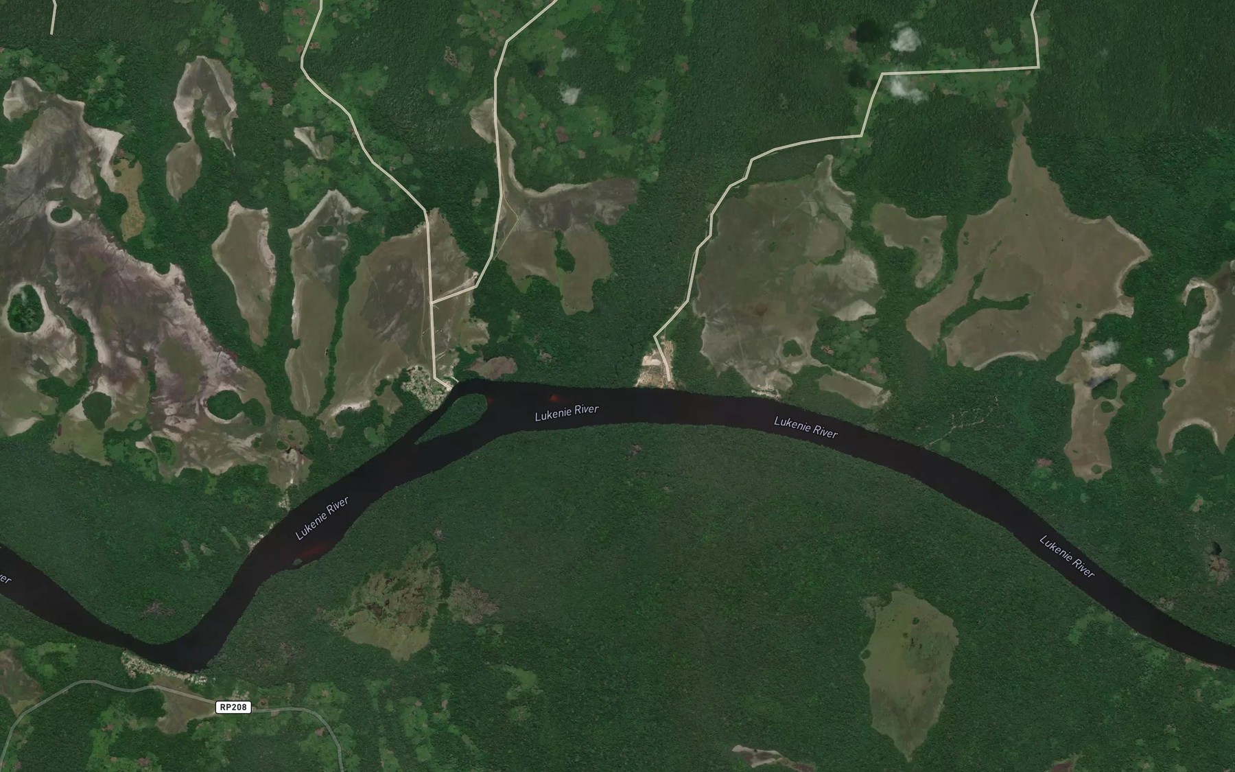 Satellite map of the Lokapi