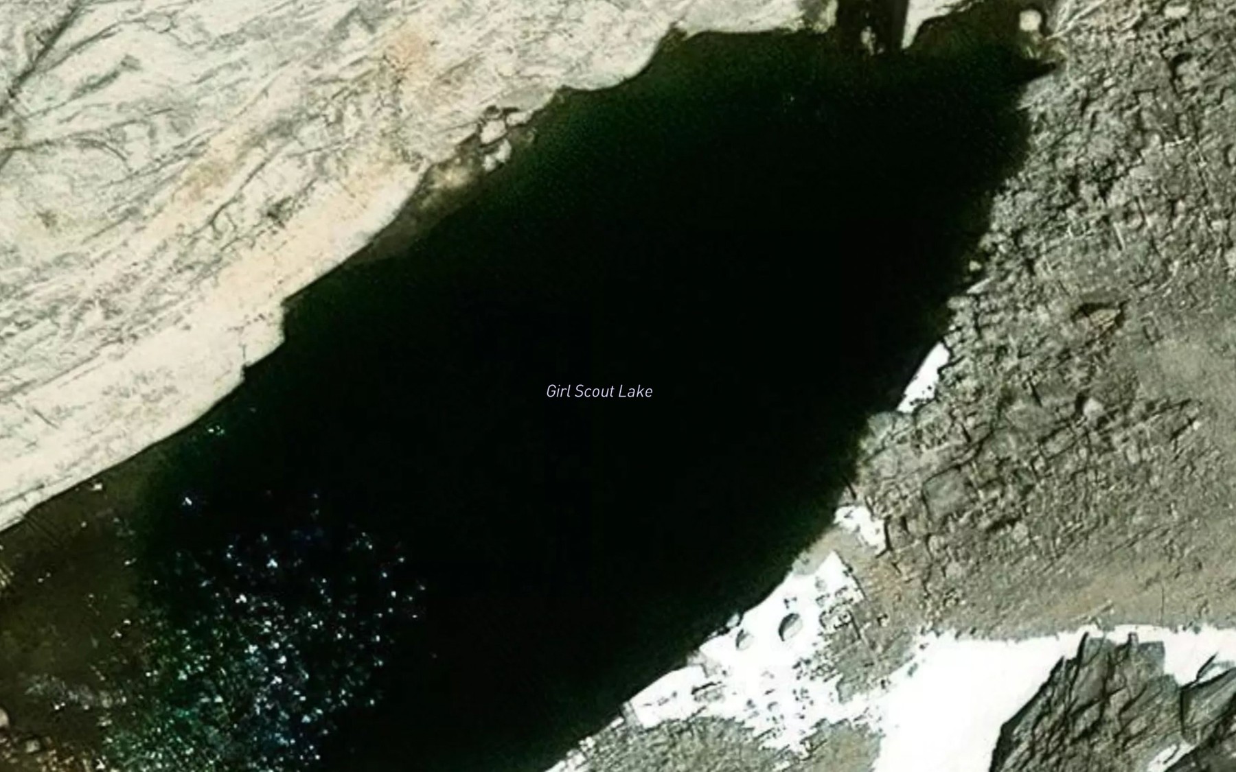 Satellite map of the Frog Pond