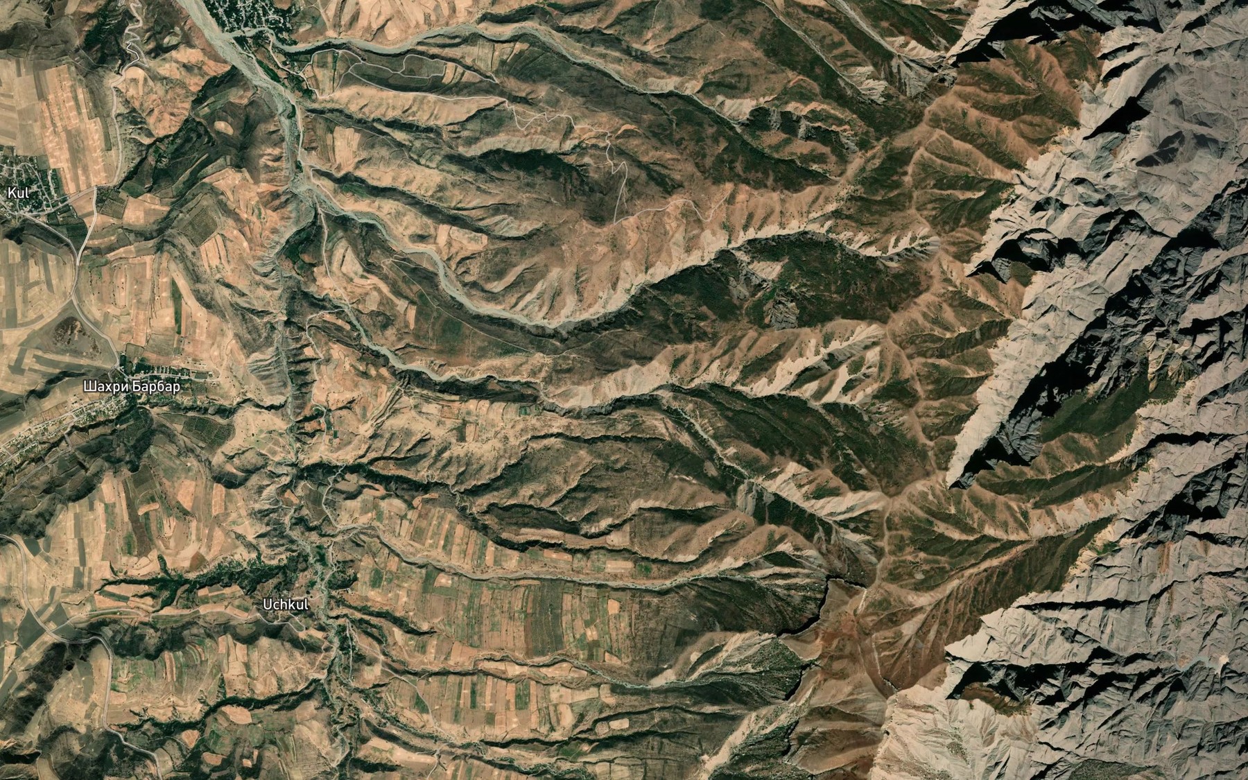 Satellite map of the Obisof