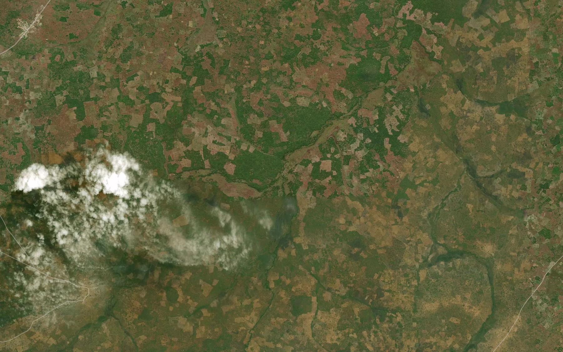 Satellite map of the Caxito