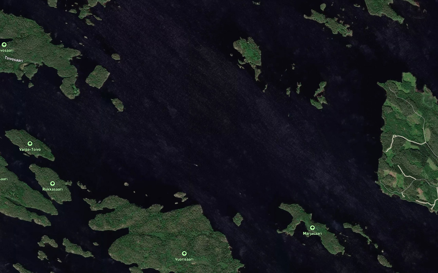 Satellite map of the Kuivaselka