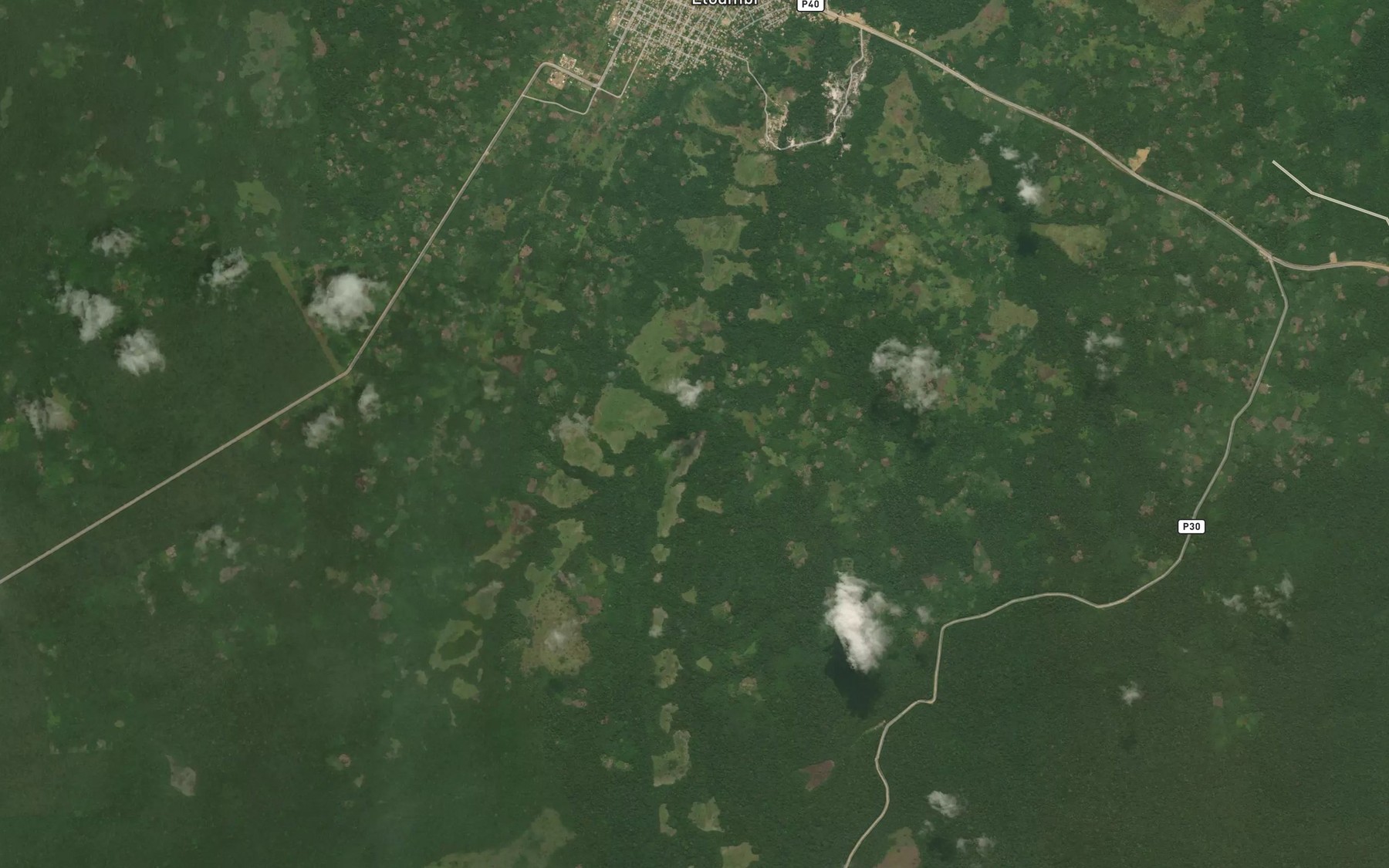 Satellite map of the Doulou