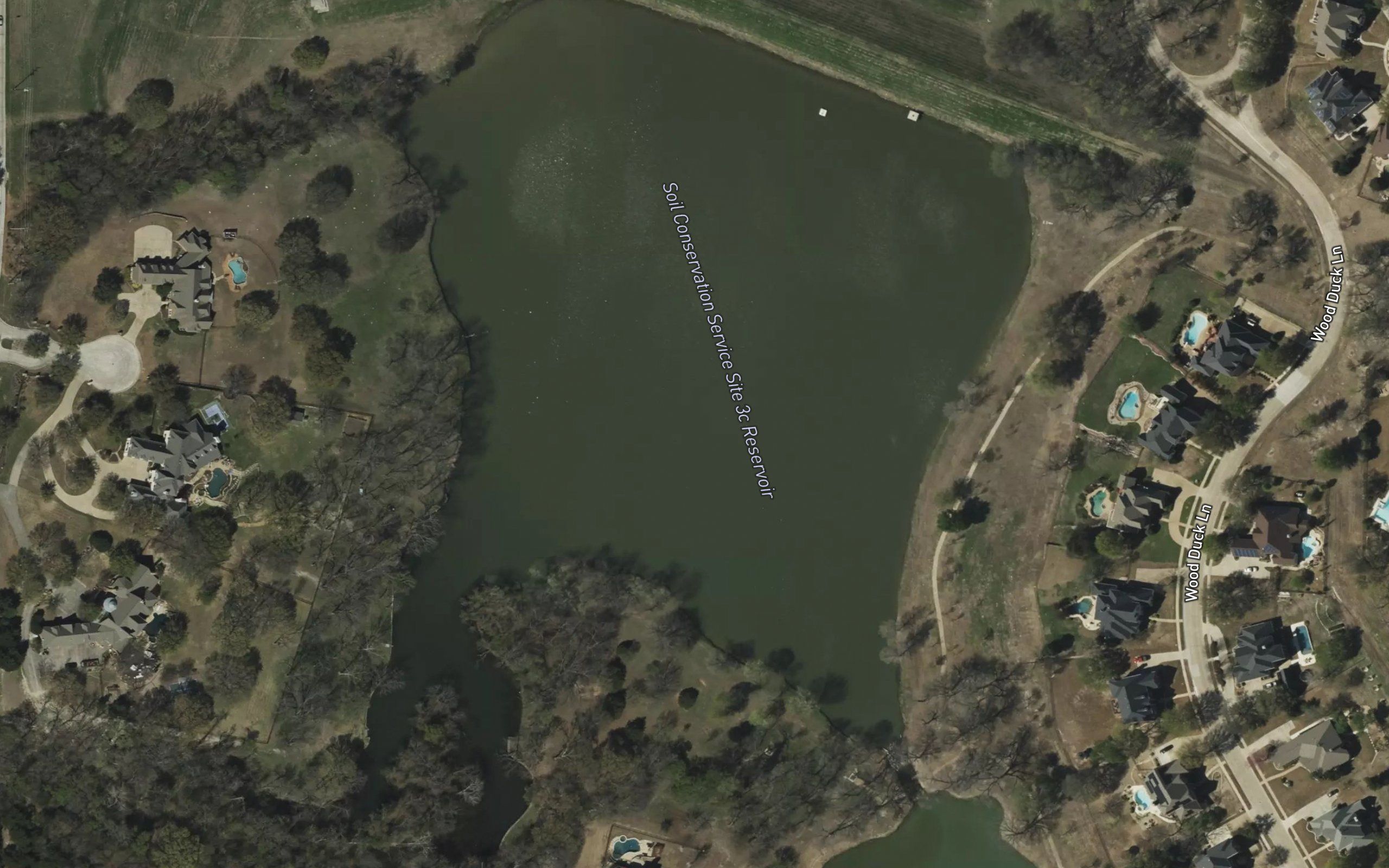 Soil Conservation Service Site 3c Reservoir