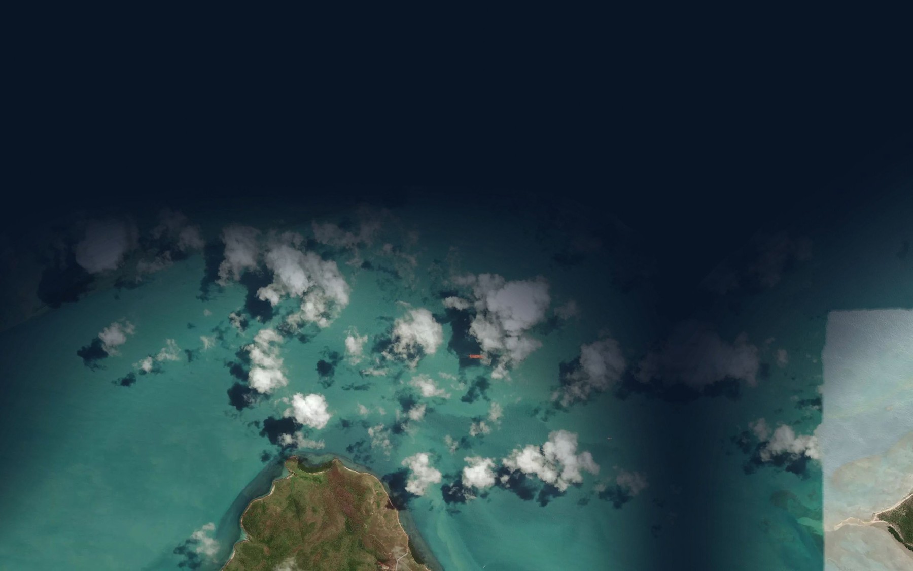 Satellite map of the Prince of Wales Channel