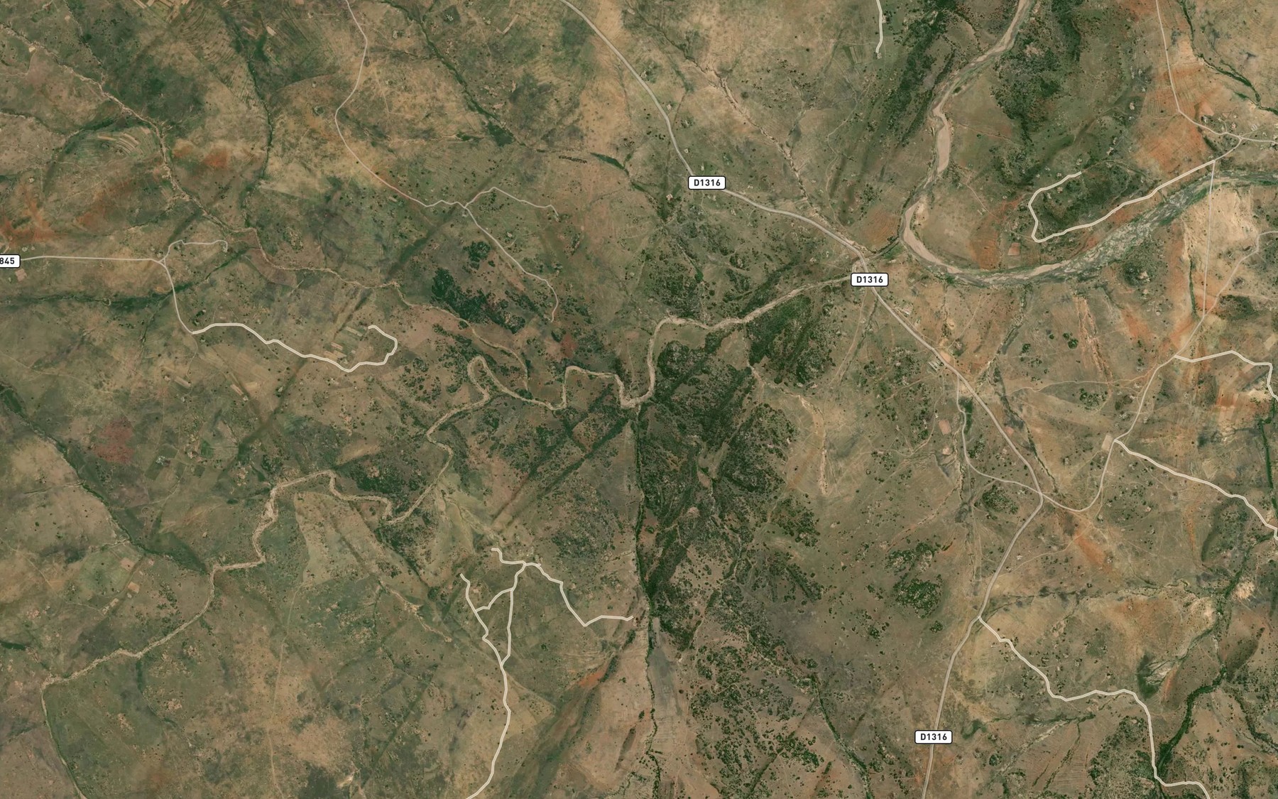 Satellite map of the Ntinini