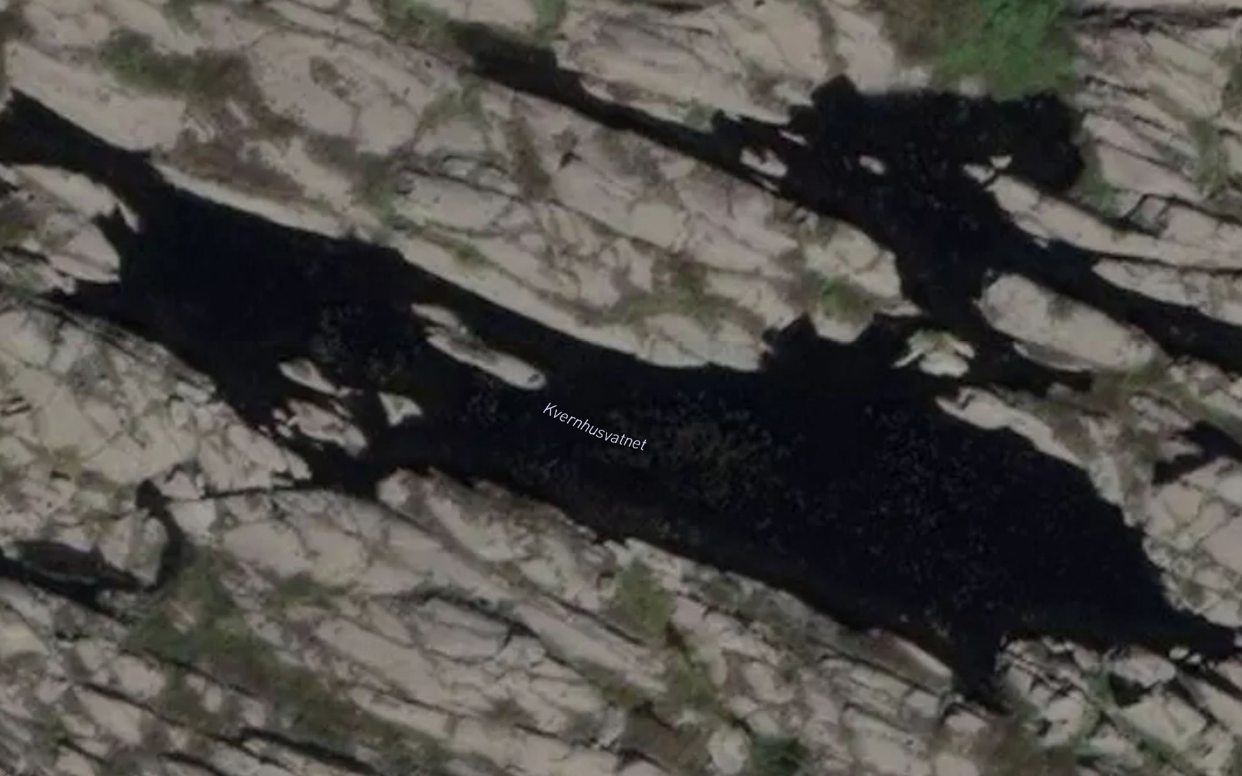 Satellite map of the Kvernhus - Vatnet