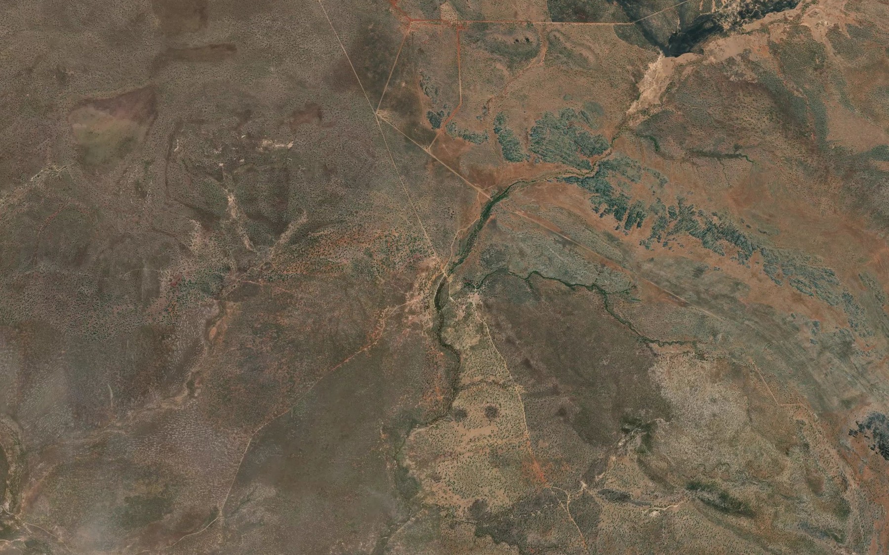 Satellite map of the Limestone Spring