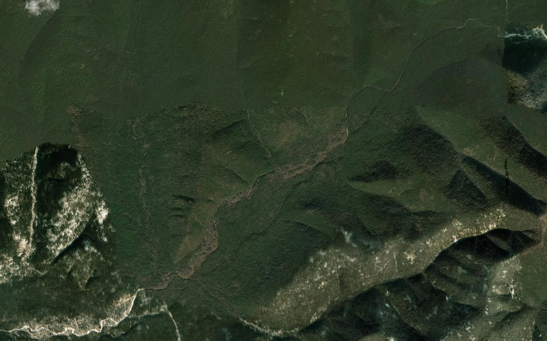Satellite map of the Prozrachnyy