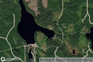 Satellite map of the Lampareenlahti