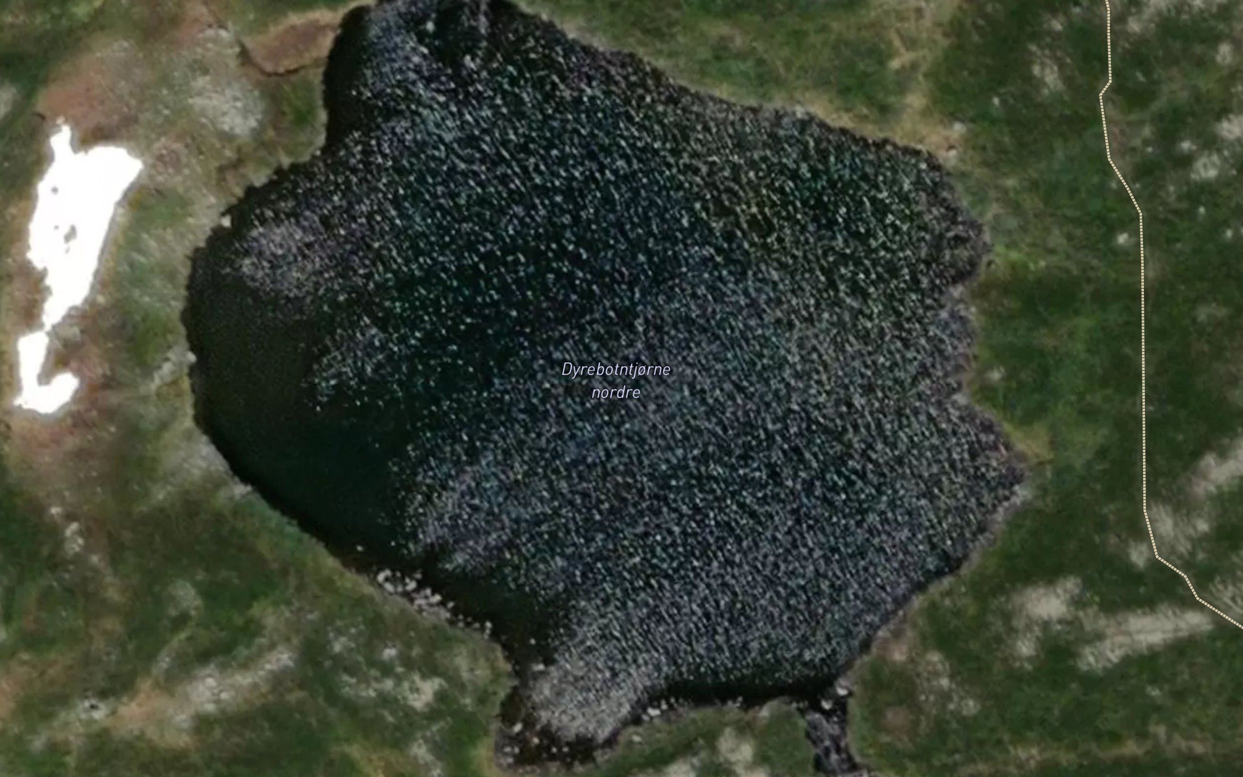 Dyrebotntjorne,nordre