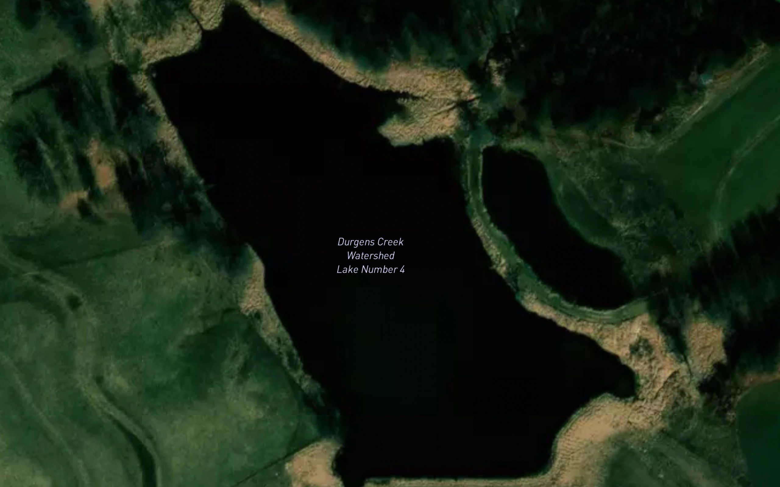 Durgens Creek Watershed Lake Number 4
