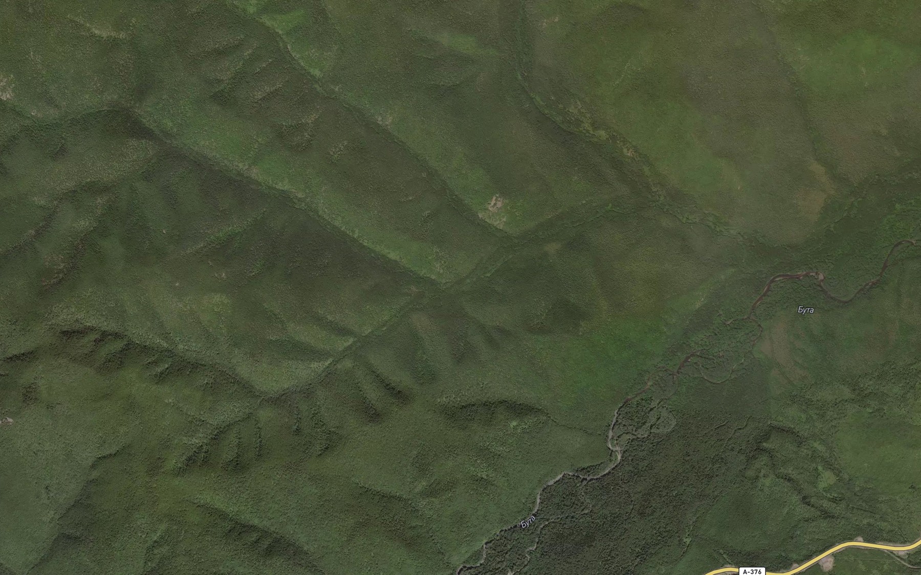 Satellite map of the Zvonkiy
